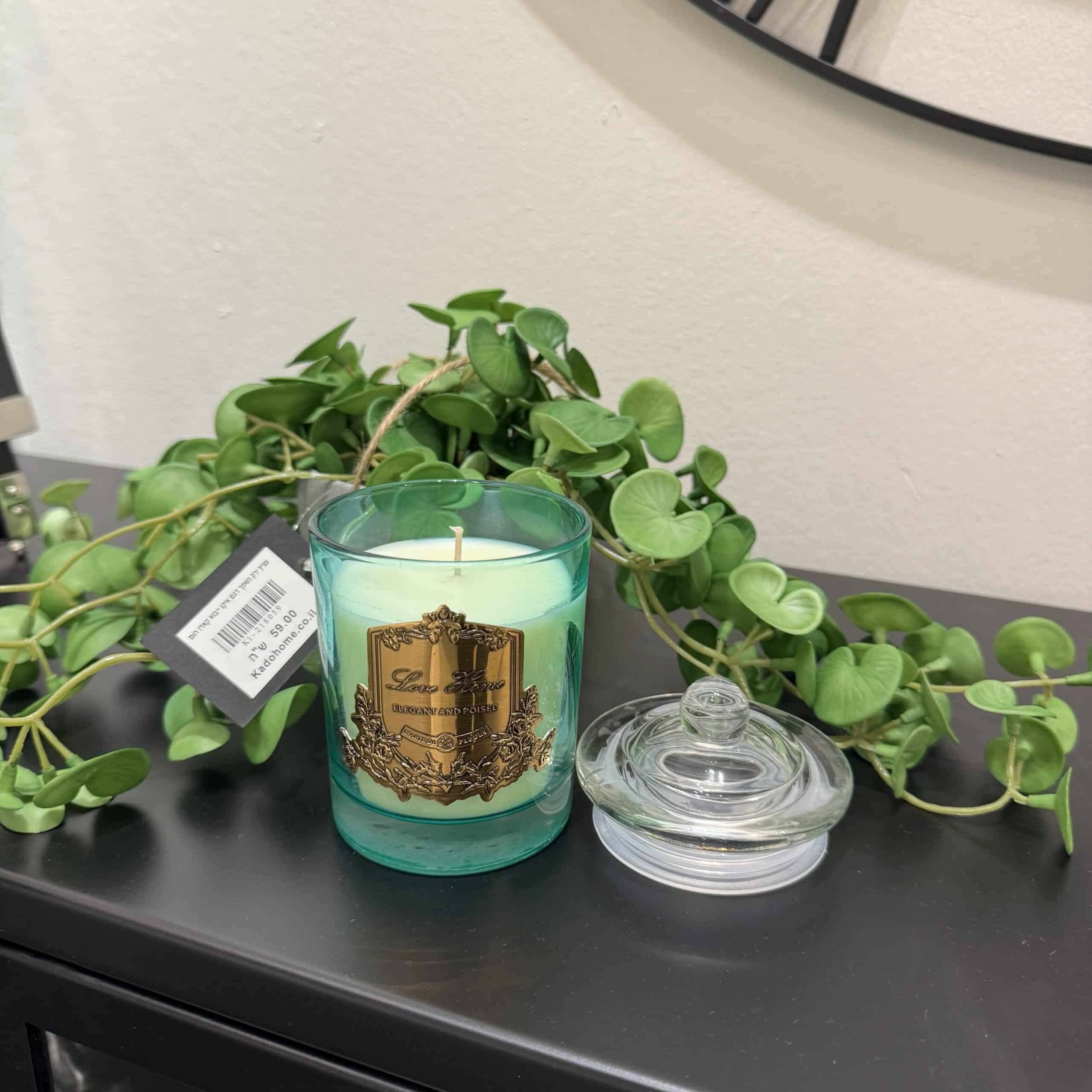 נר טורקיז נר טורקיז