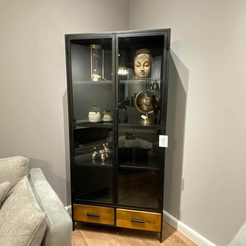 ויטרינה ברזל זכוכית ומגירות עץ דגם סוניל - אחרונה במלאי! ויטרינה ברזל זכוכית ומגירות עץ דגם סוניל - אחרונה במלאי!