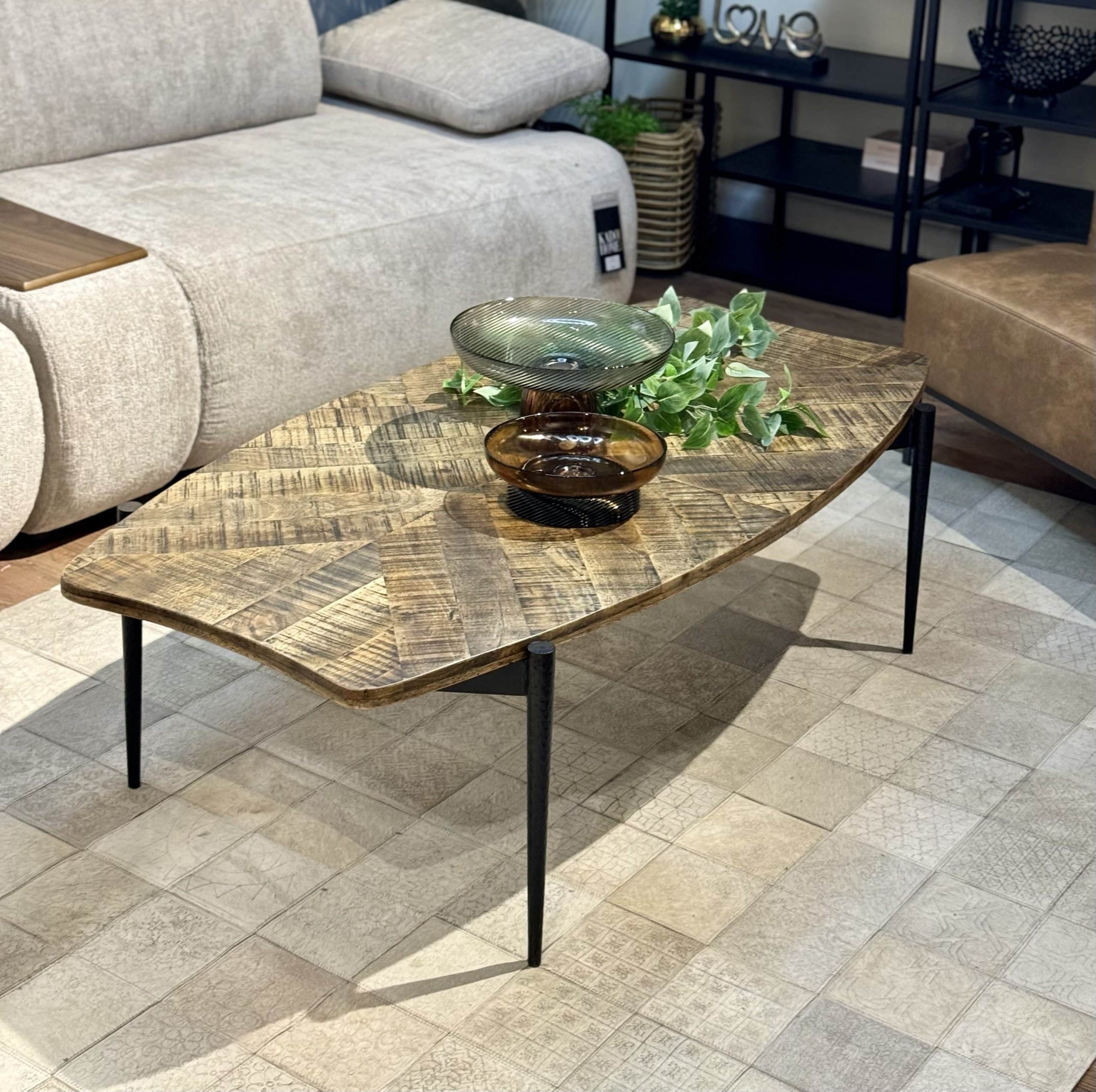 שולחן סלון עץ דגם דאלי שולחן סלון עץ דגם דאלי