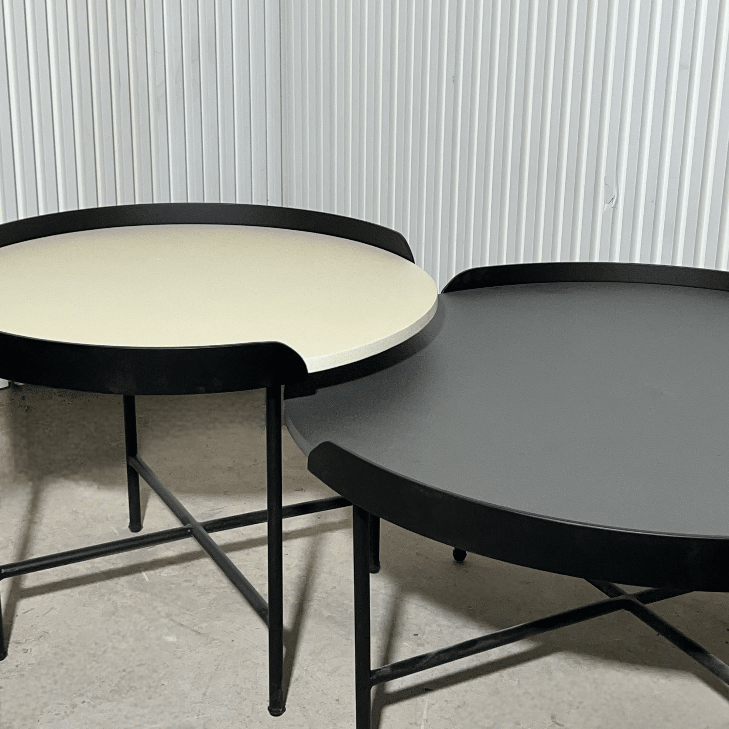 סט שולחנות סלון דגם פלמנגו מגש סט שולחנות סלון דגם פלמנגו מגש