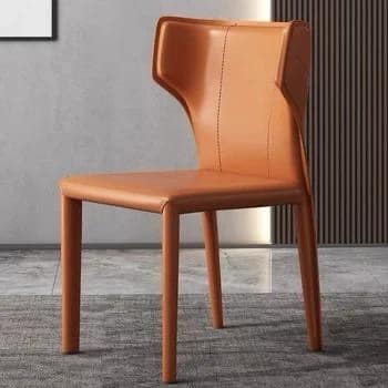 כיסא מעוצב יוקרתי דמוי עור חום דגם מרציאנו- חיסול מלאי! כיסא מעוצב יוקרתי דמוי עור חום דגם מרציאנו- חיסול מלאי!