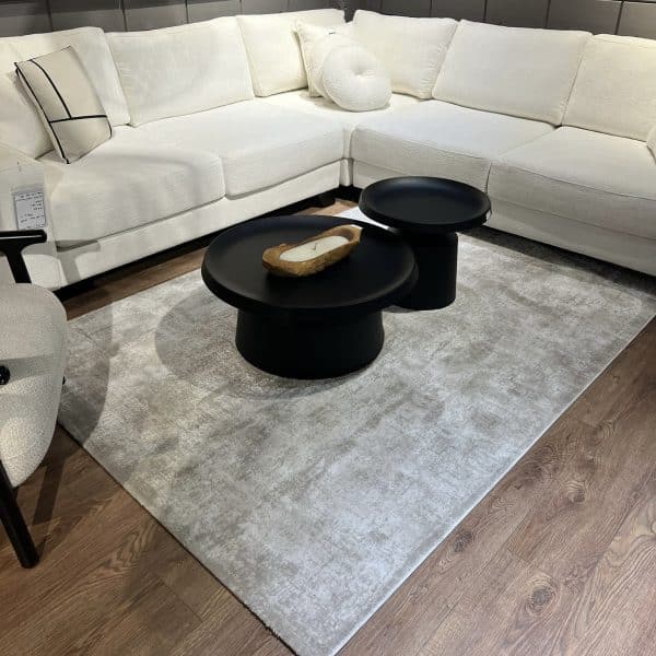 שטיח יוקרה קרם שמנת מעונן דגם אודסה