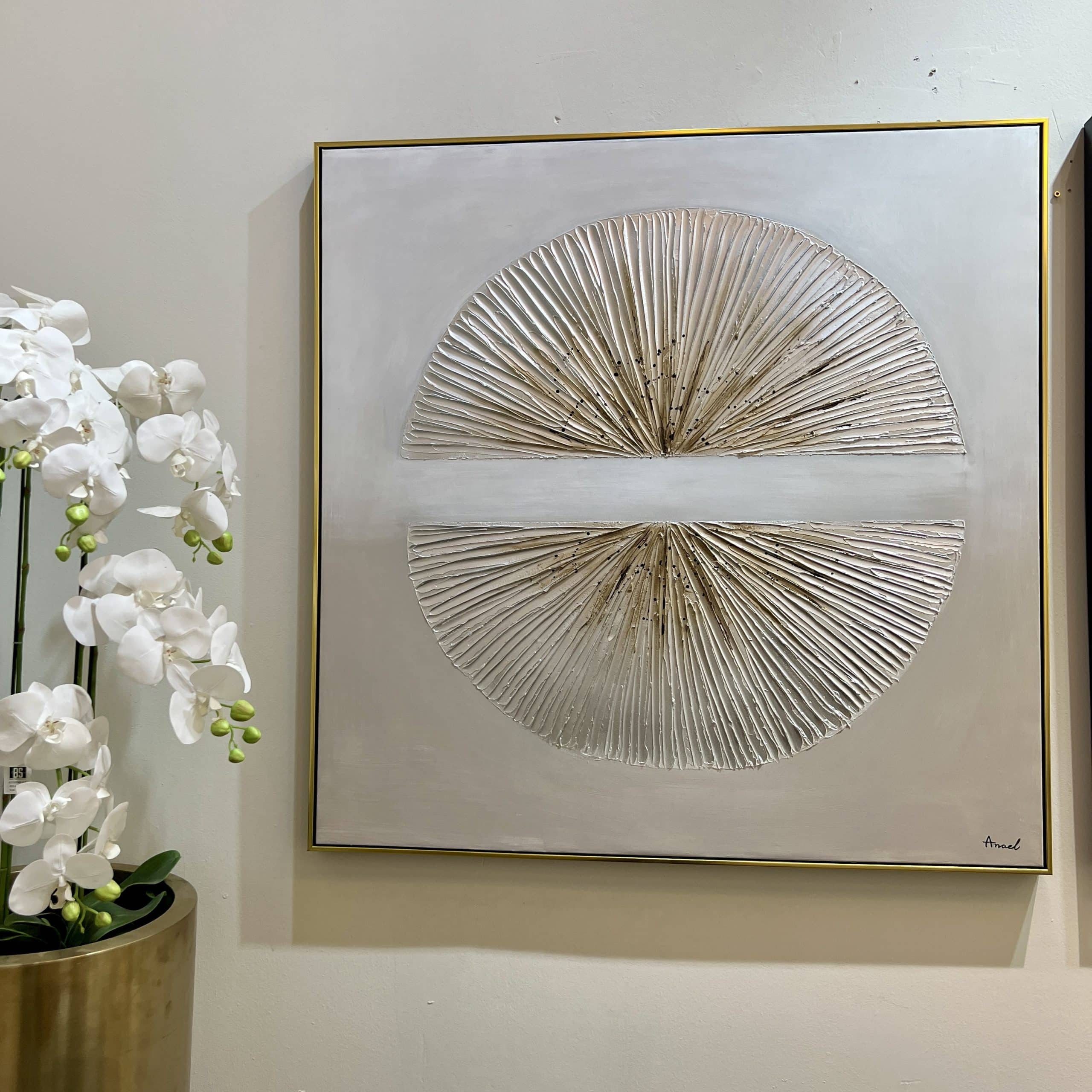 תמונה אנאל רקע אבן חצי שמש זהב עבודת יד מסגרת זהב תמונה אנאל רקע אבן חצי שמש זהב עבודת יד מסגרת זהב