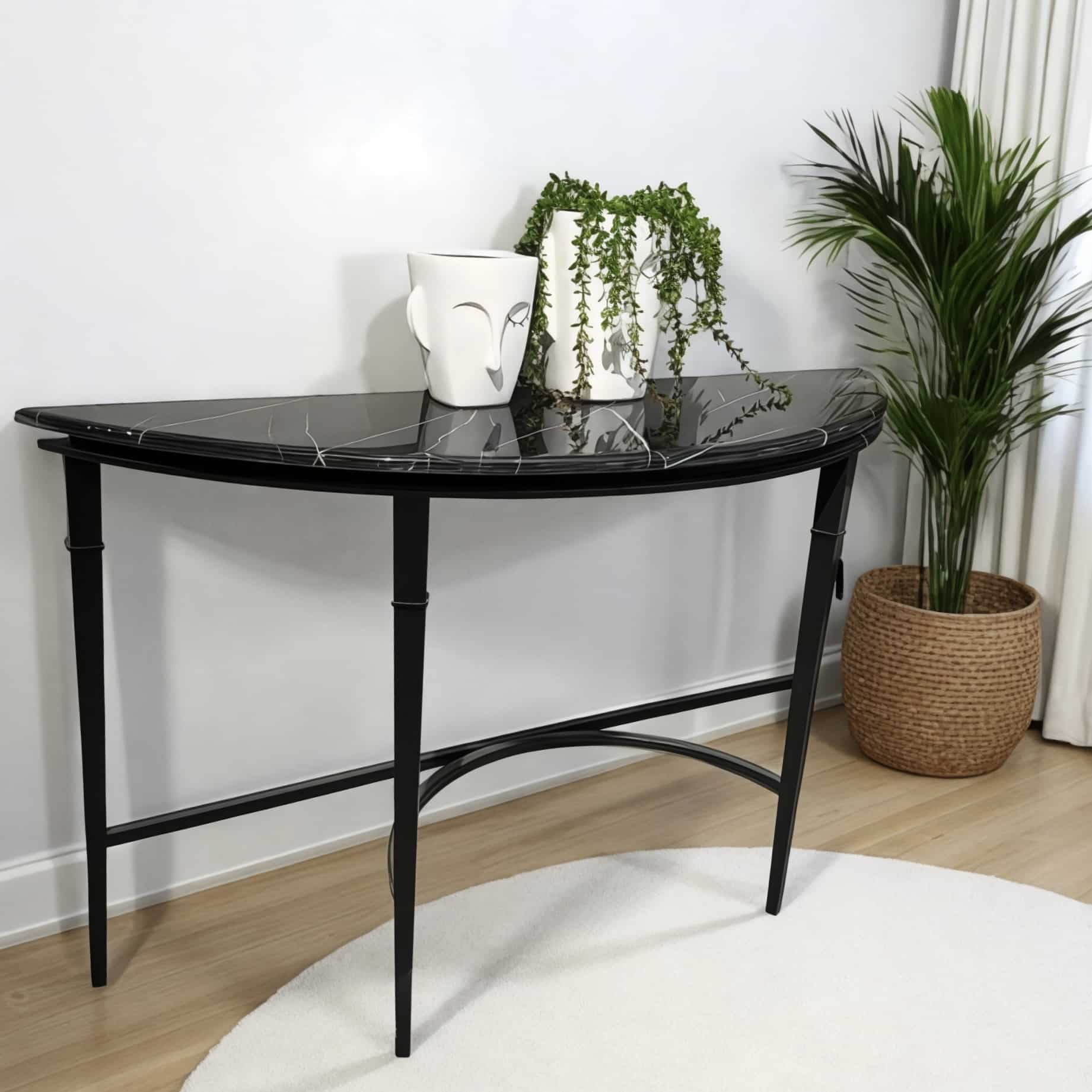 קונסולה פורצלן שחור דגם עדן אחרונות במלאי! קונסולה פורצלן שחור דגם עדן אחרונות במלאי!