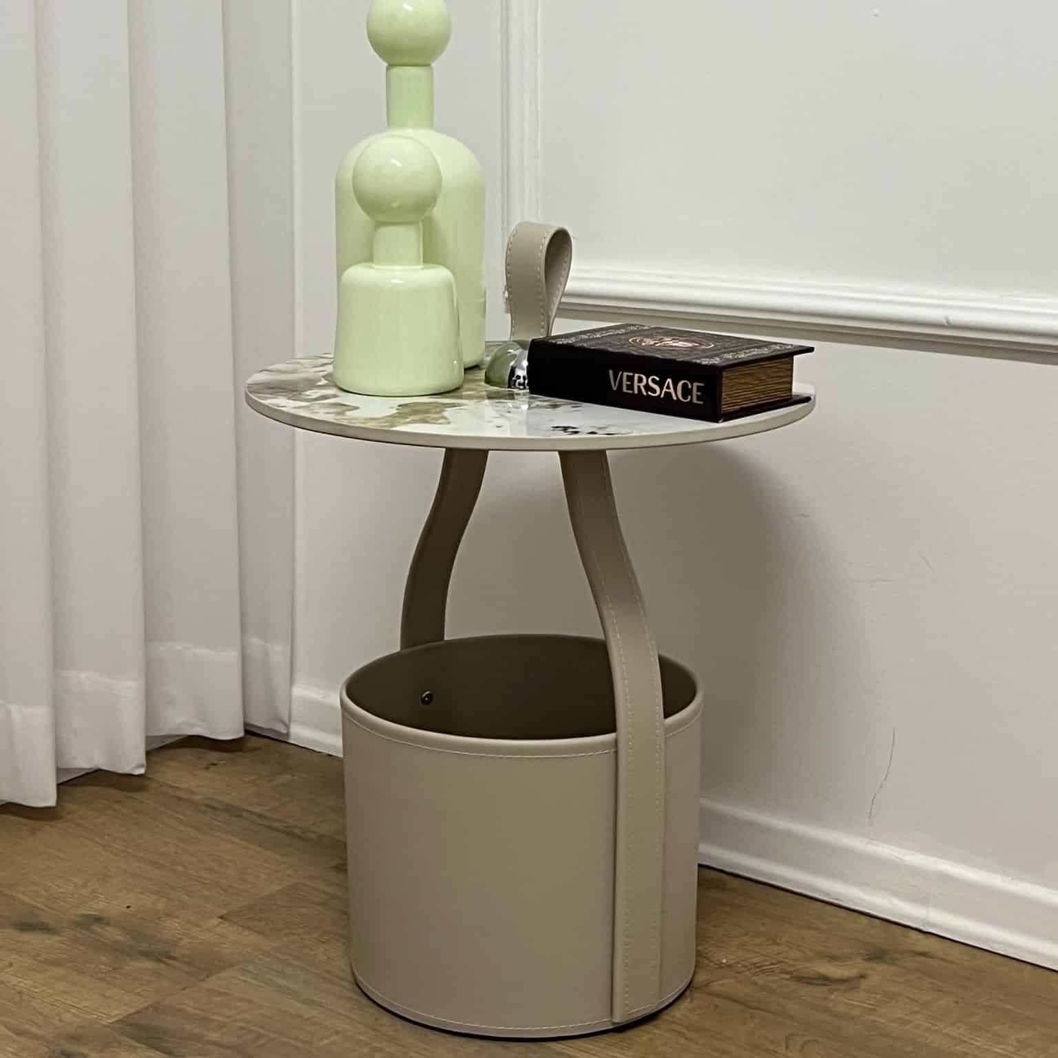 שולחן צד ידיות פנדורה דגם פרל