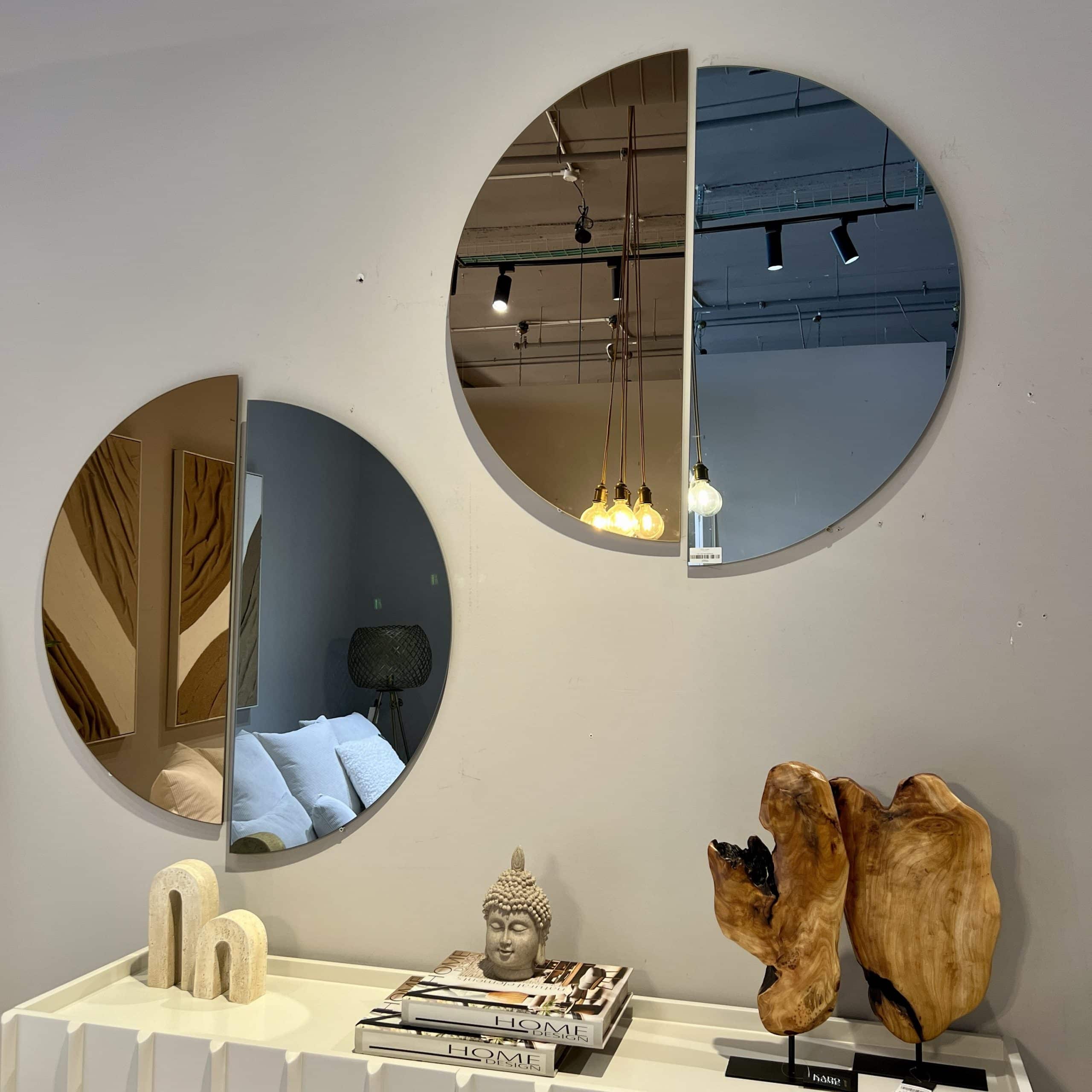 זוג מראות חצי ירח דגם עוזי