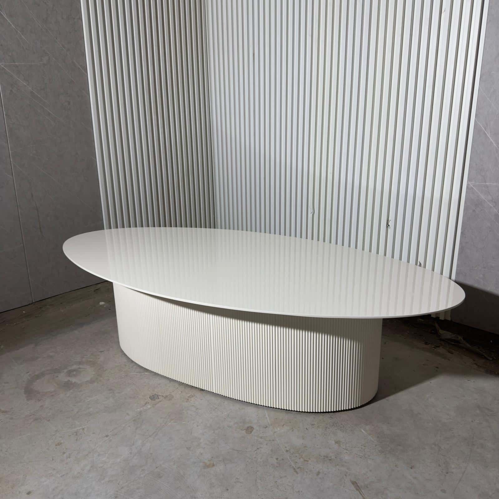 שולחן סלון שמנת דגם ריבולי שולחן סלון שמנת דגם ריבולי