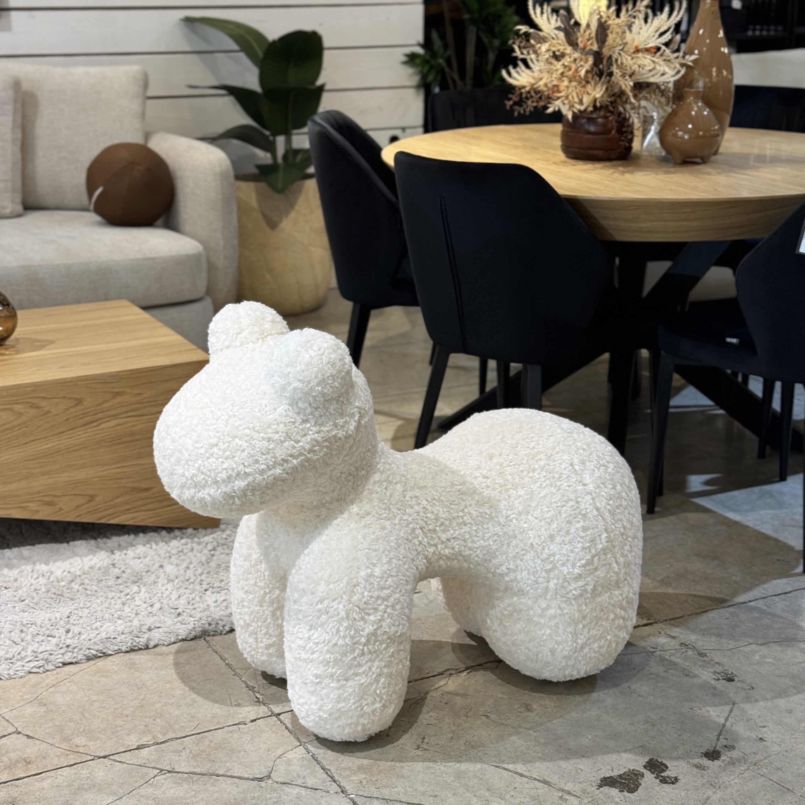 הדום בובה דובי כבשה שמנת דגם סופיטל