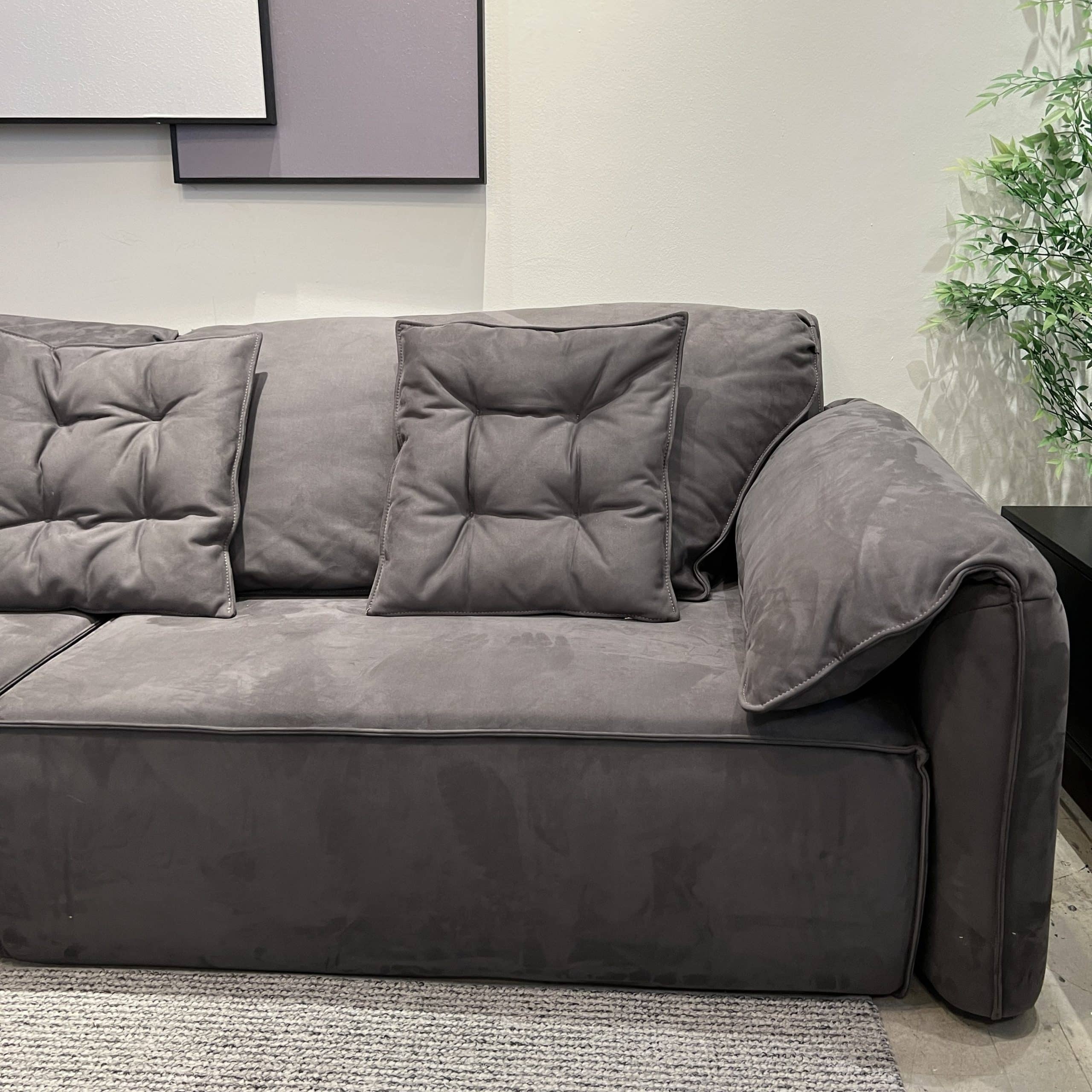 ספה סווינג בד זאמס אפור כהה מושבים נגררים לרביצה דגם סופיטל ספה סווינג בד זאמס אפור כהה מושבים נגררים לרביצה דגם סופיטל