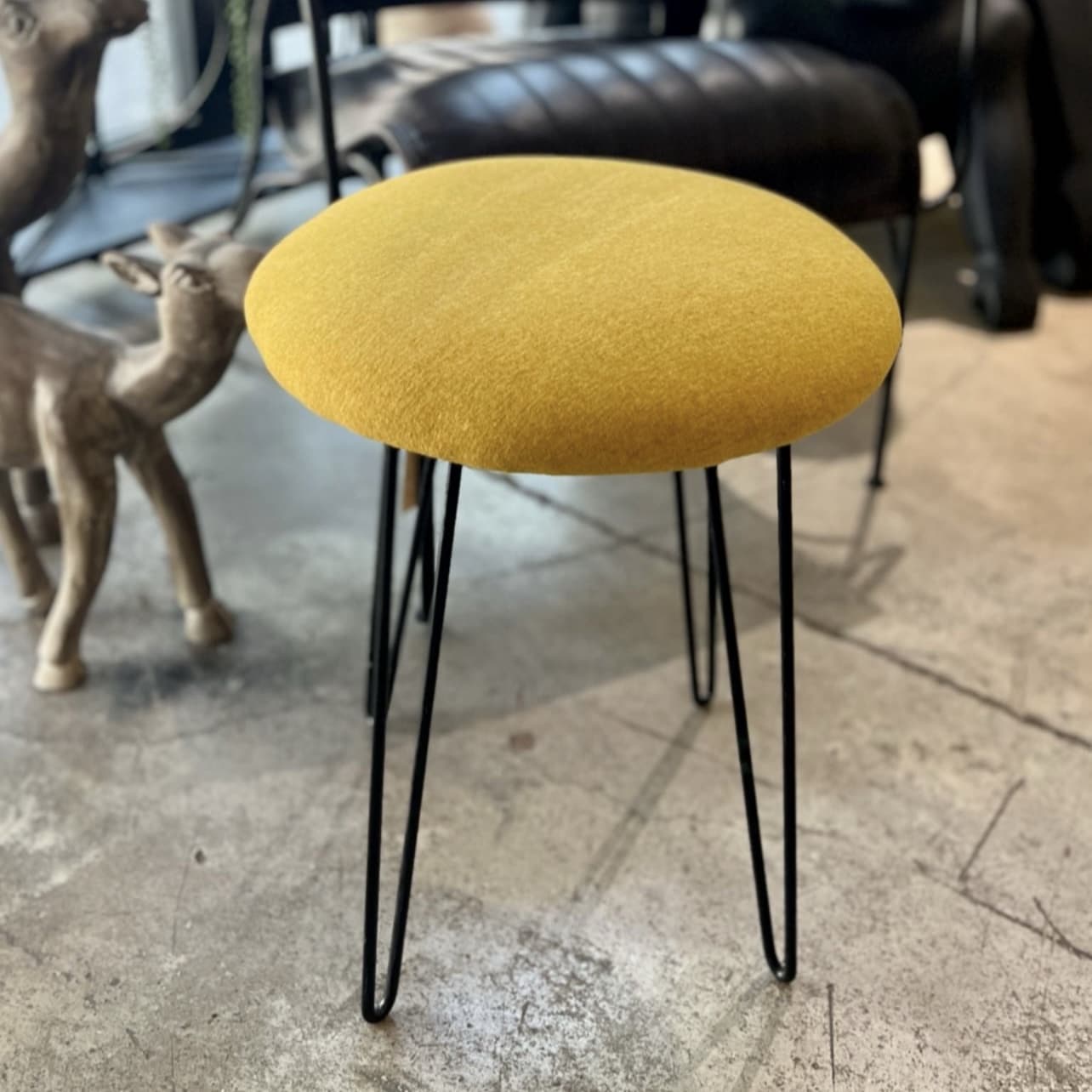 הדום עגול קטן דגם ארט בצבעים