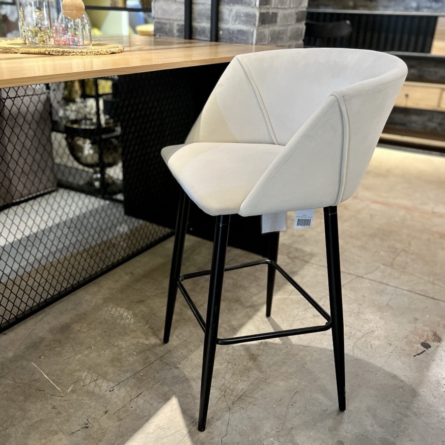 כיסא בר דגם ספיר שמנת כיסא בר דגם ספיר שמנת