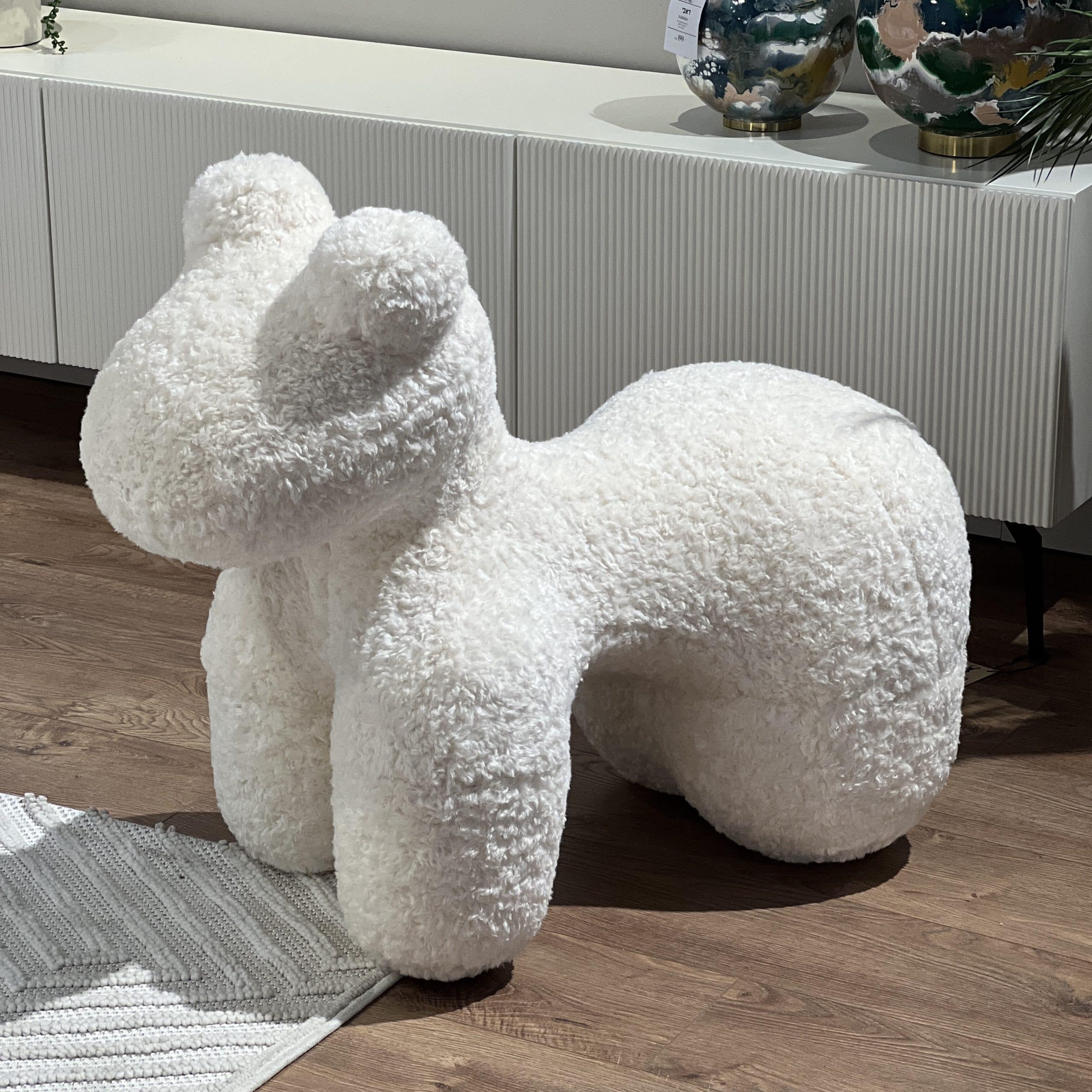 הדום בובה דובי כבשה שמנת דגם סופיטל