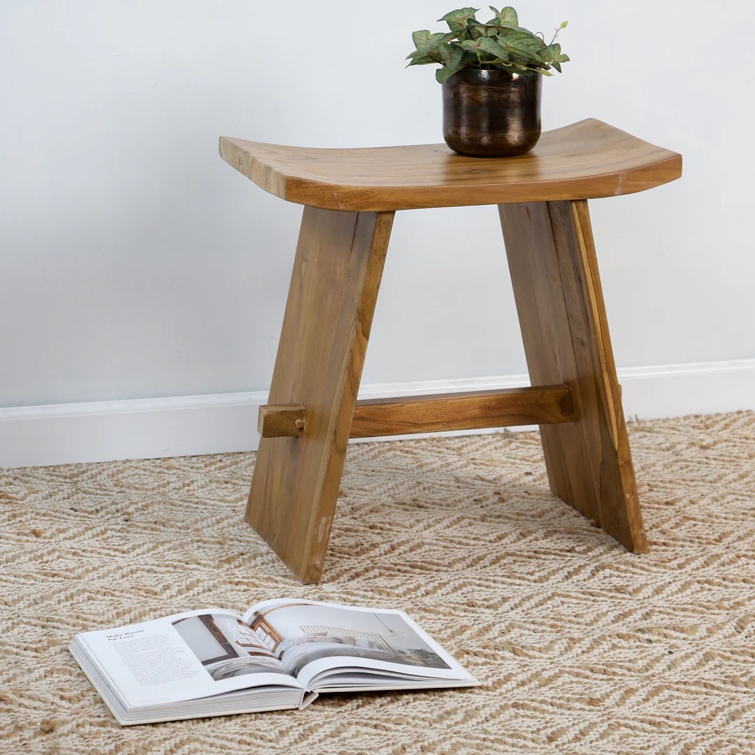 הדום שרפרף עץ דגם רהב