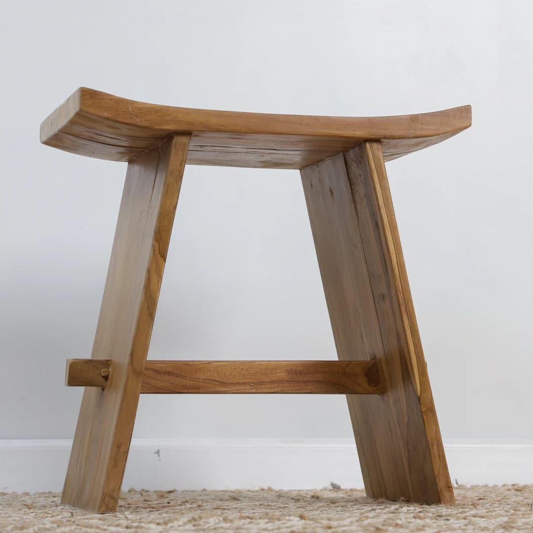 הדום שרפרף עץ דגם רהב