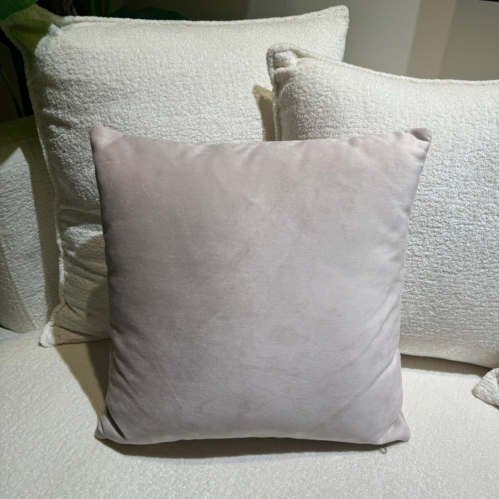 כרית נוי מרובעת קטיפה ניוד