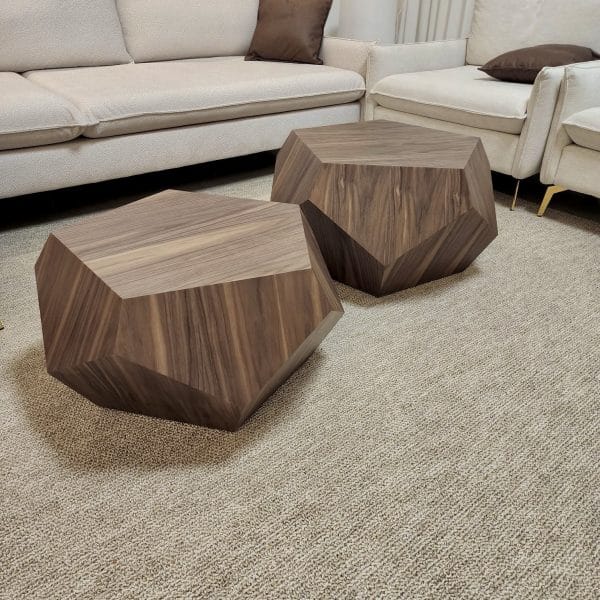 שולחן סלון אגוז אמריקאי דגם דיימונד