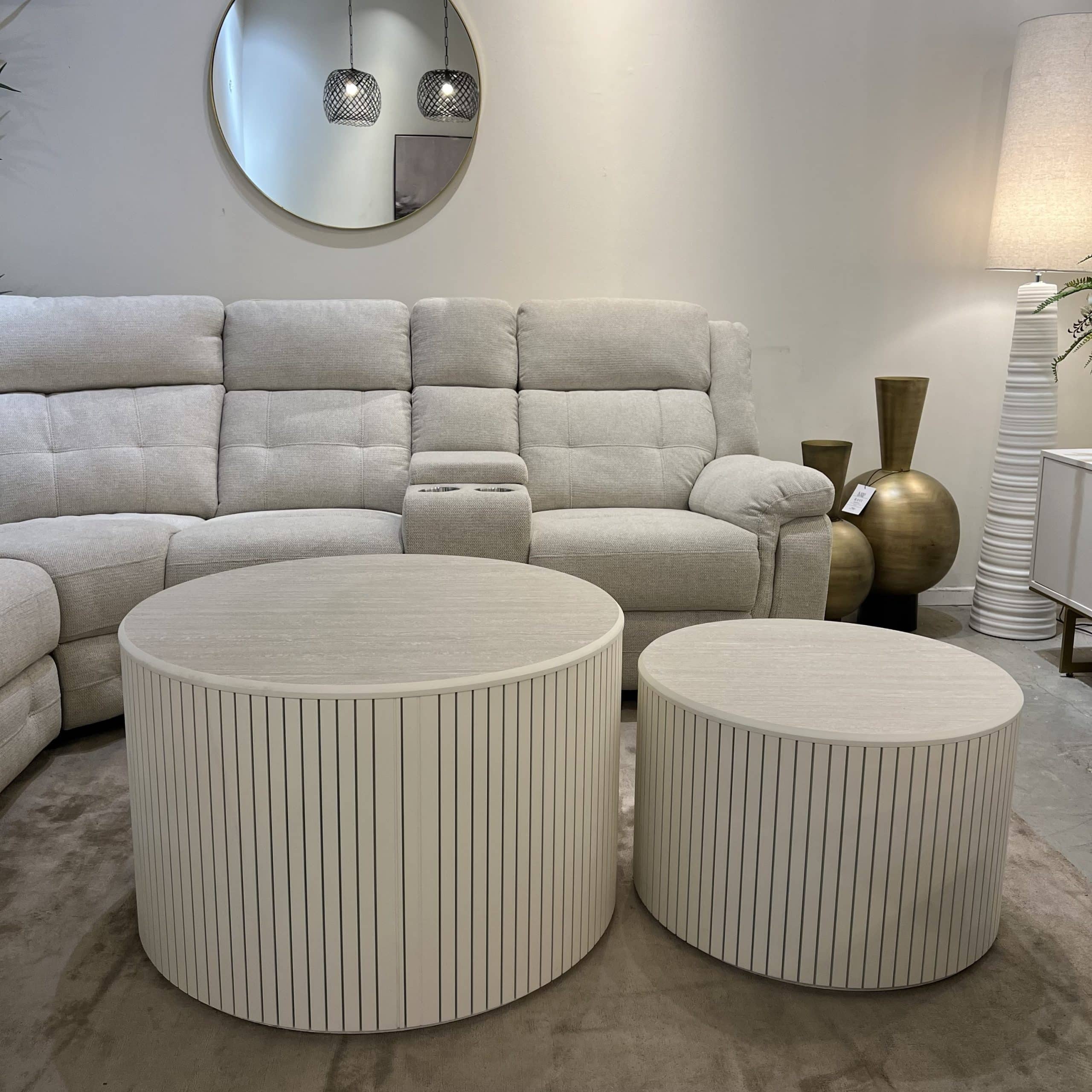 סט שולחנות סלון עגולים מעוצבים דגם נוב סט שולחנות סלון עגולים מעוצבים דגם נוב