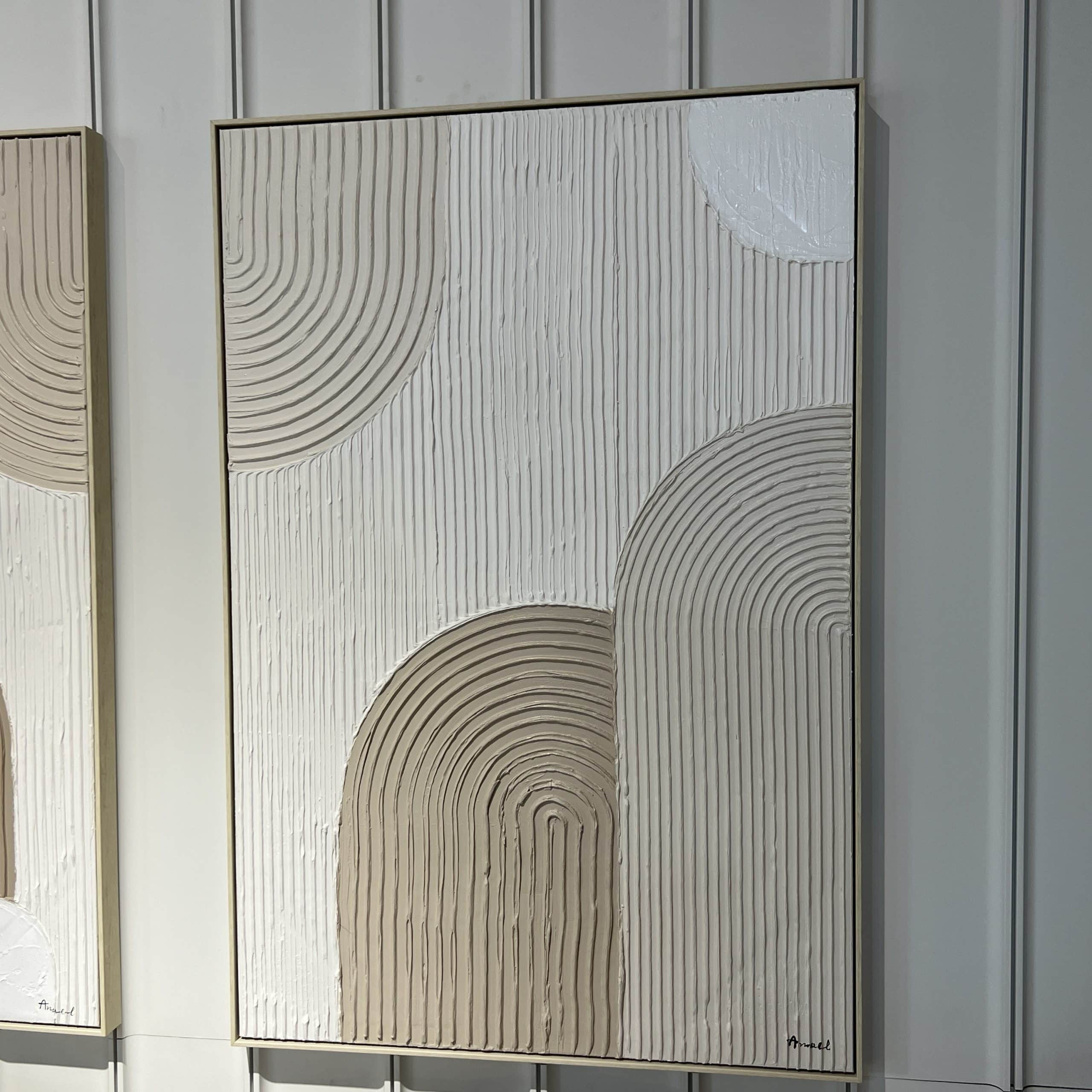 תמונה אנאל קשתות דגם R בשילוב תבליט בד תמונה אנאל קשתות דגם R בשילוב תבליט בד