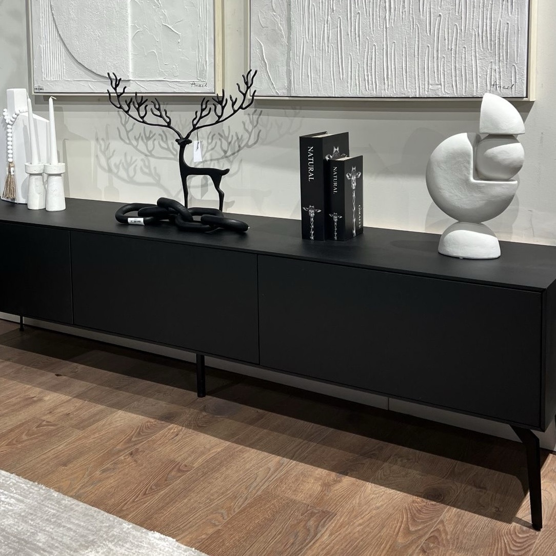 מזנון דגם נקי שחור אמורפי מזנון דגם נקי שחור אמורפי