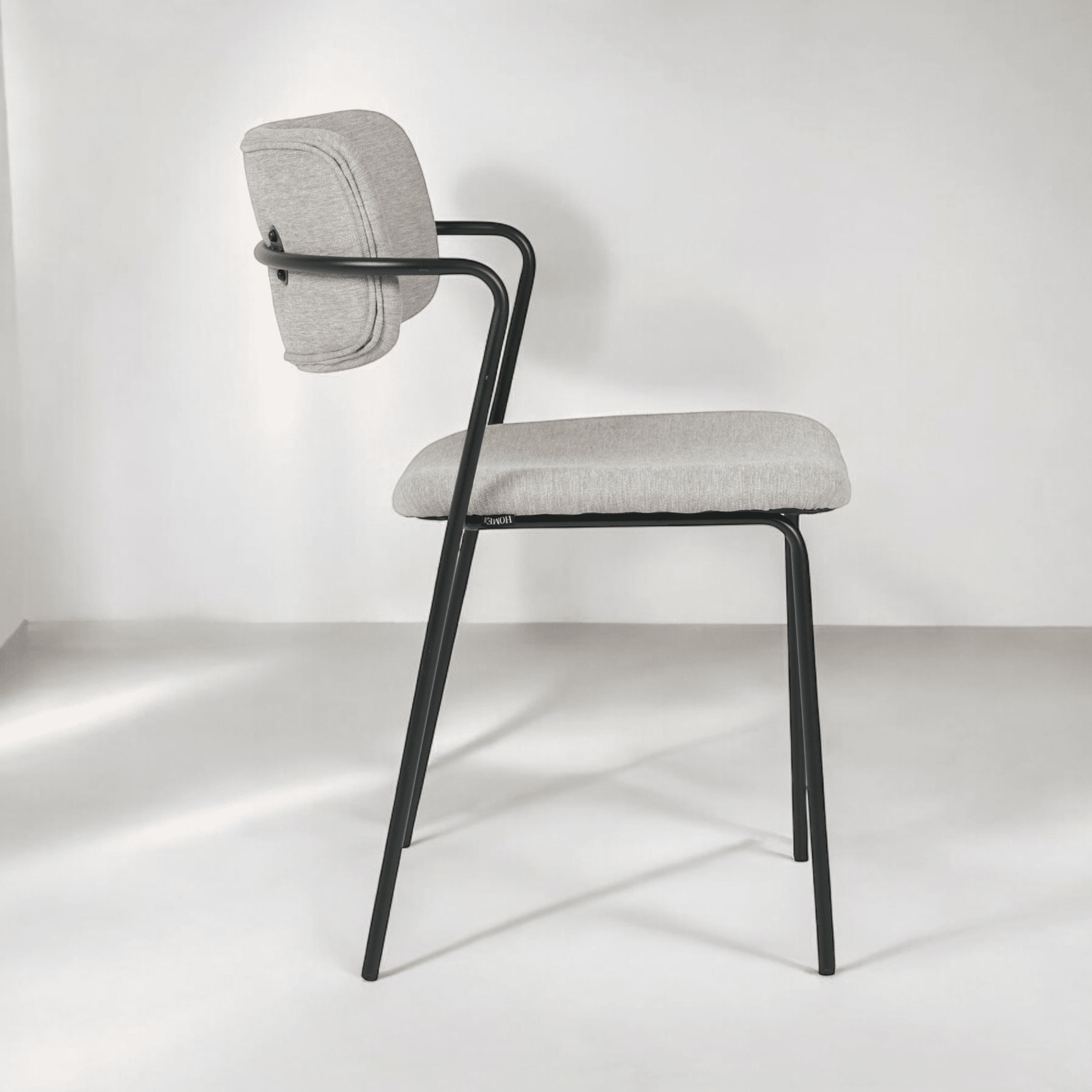 כיסא דגם לוסיאן בד אריג אפור- SALE כיסא דגם לוסיאן בד אריג אפור- SALE