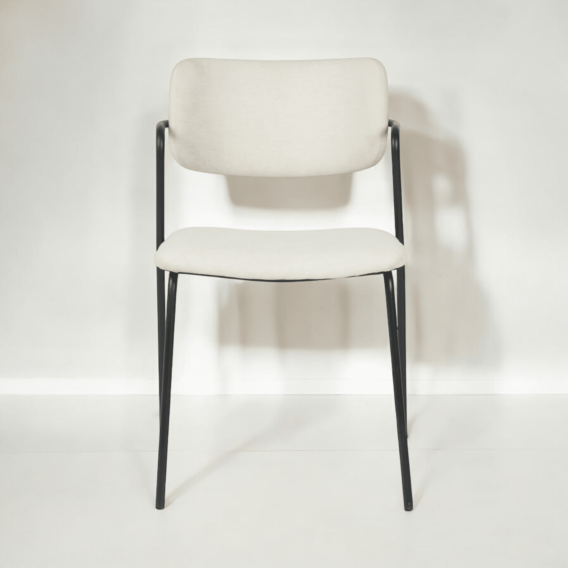 כיסא דגם לוסיאן בד אריג שמנת - SALE כיסא דגם לוסיאן בד אריג שמנת - SALE