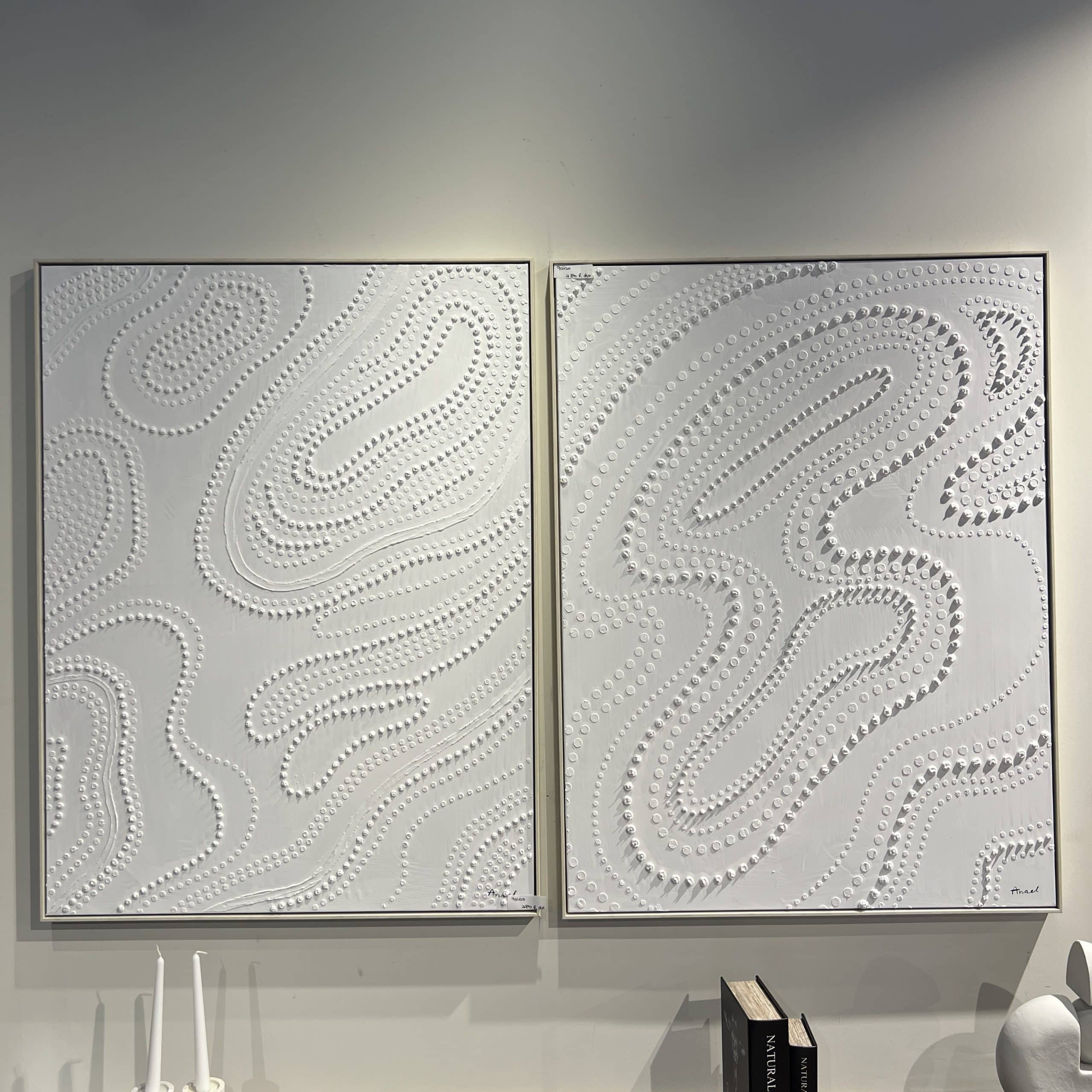 תמונה עבודת יד תבליטים נקודות דגם אנאל