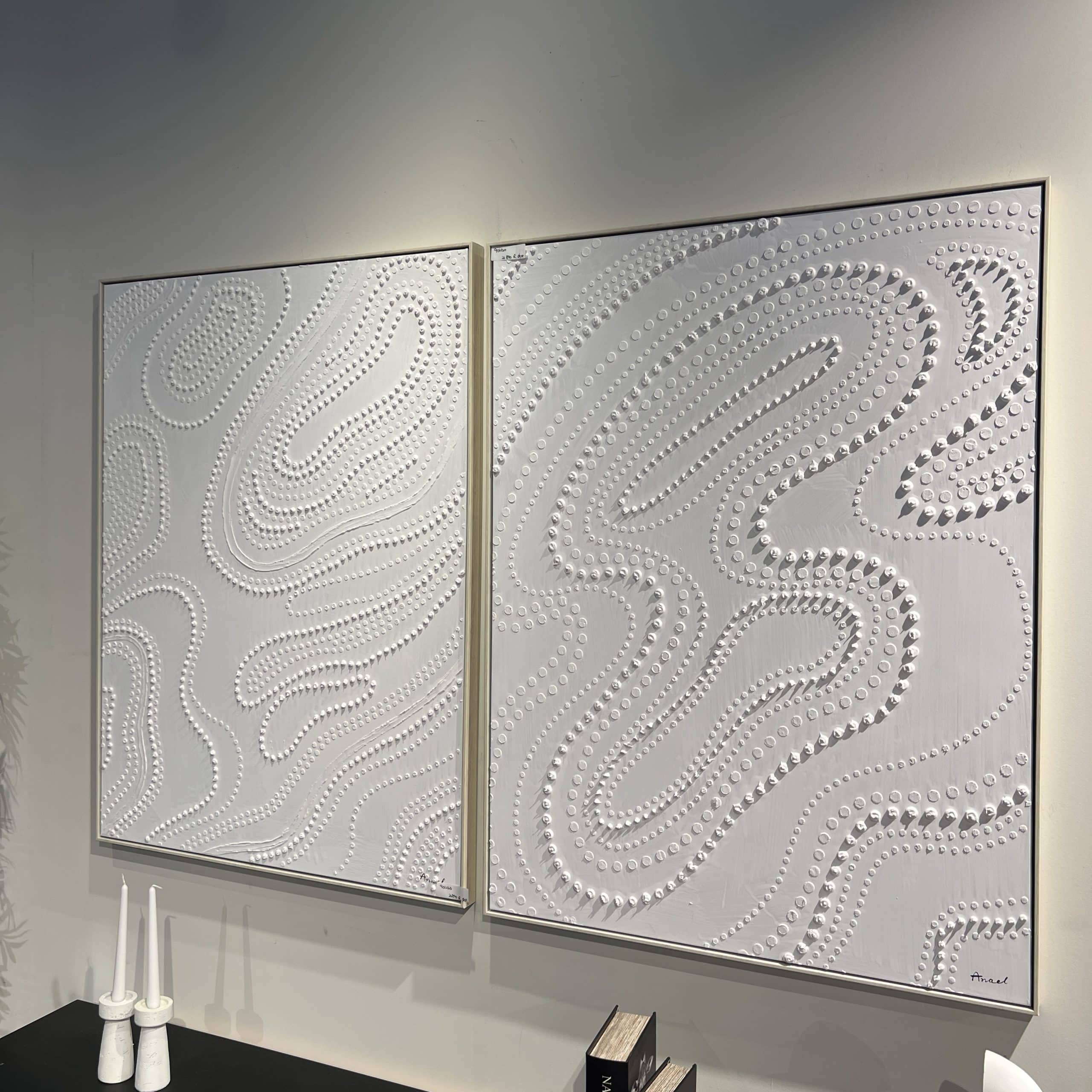 תמונה עבודת יד תבליטים נקודות דגם אנאל