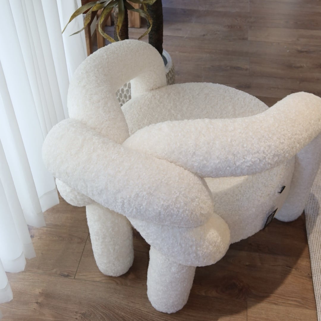 כורסא מודרנית קשר כבש שמנת דגם סופיטל- SALE!! כורסא מודרנית קשר כבש שמנת דגם סופיטל- SALE!!