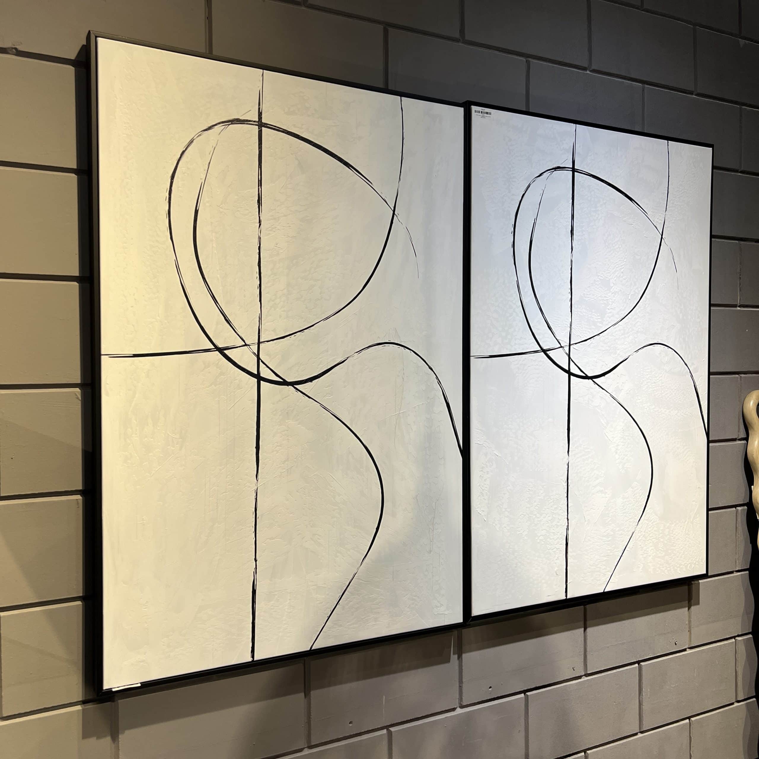 תמונה רקע לבן קווים בשחור 80/120