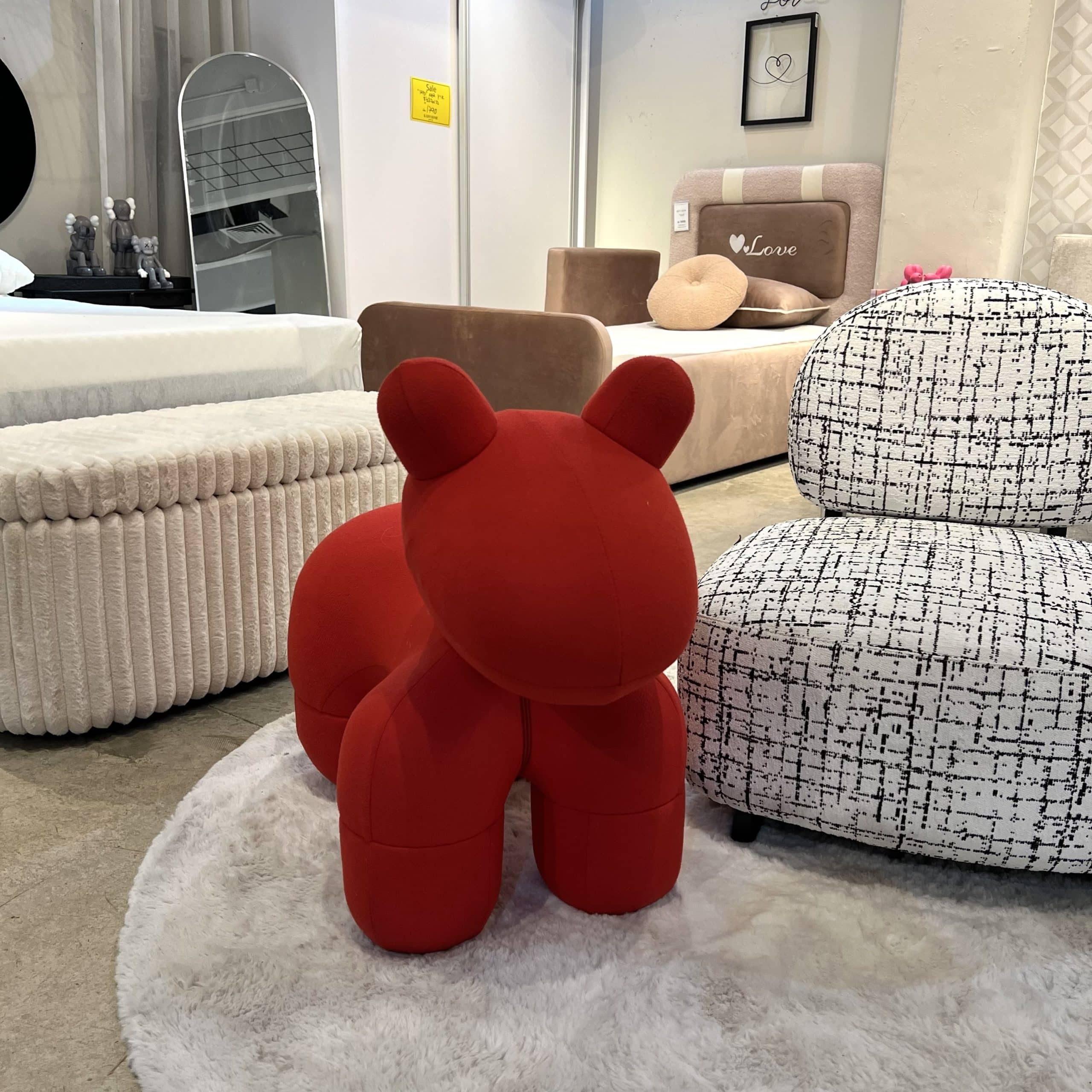 בובה דובי קימי אדום