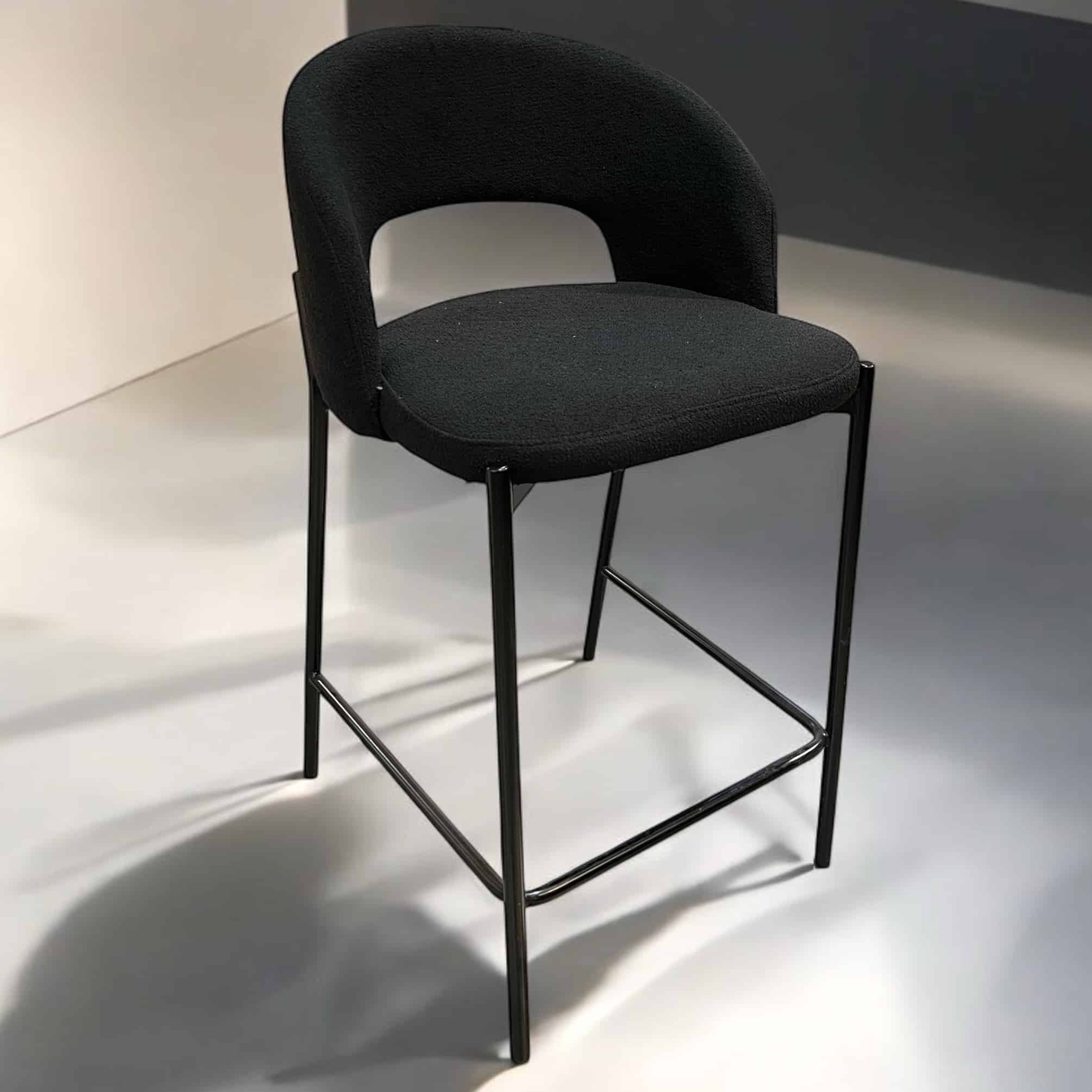 כיסא בר דגם 009 שחור כיסא בר דגם 009 שחור