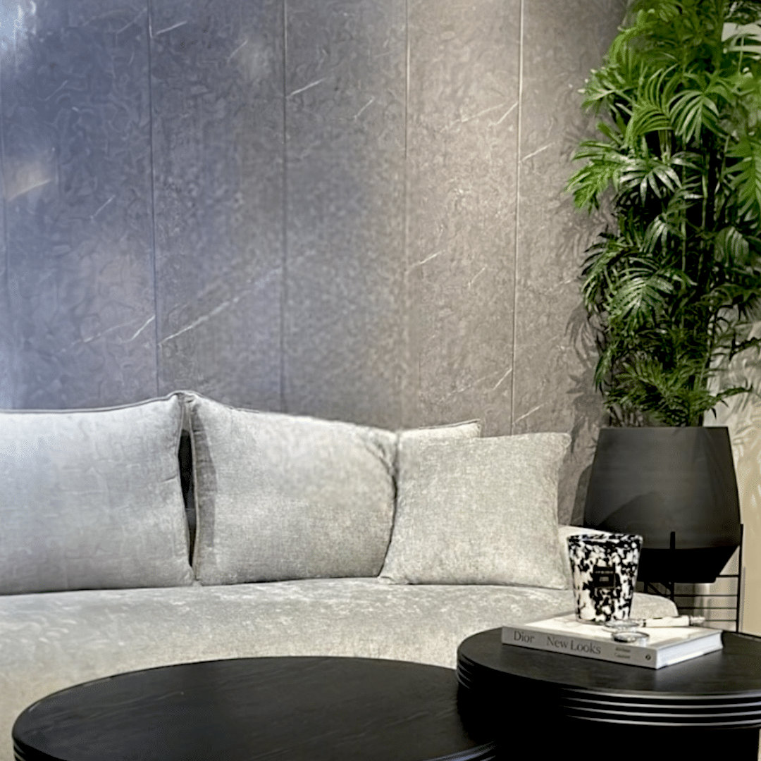 חיפוי קיר פולימרי שיש אפור כהה 18A7 ברק ״משי״ SALE- חיסול! חיפוי קיר פולימרי שיש אפור כהה 18A7 ברק ״משי״ SALE- חיסול!