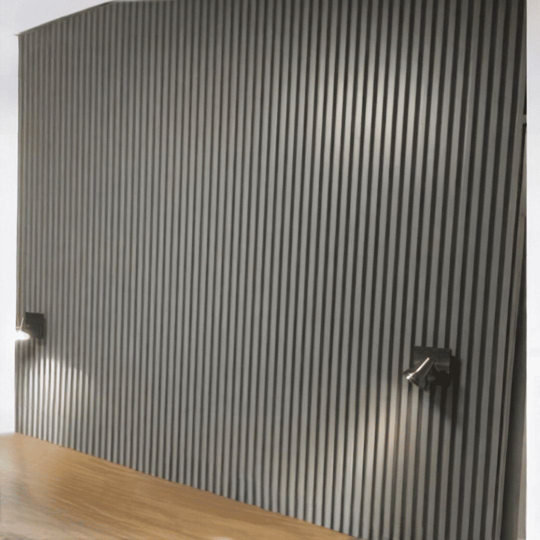 חיפוי קיר פולימרי פסים אפור בטון כהה WT155 גודל 15/290- SALE! חיפוי קיר פולימרי פסים אפור בטון כהה WT155 גודל 15/290- SALE!