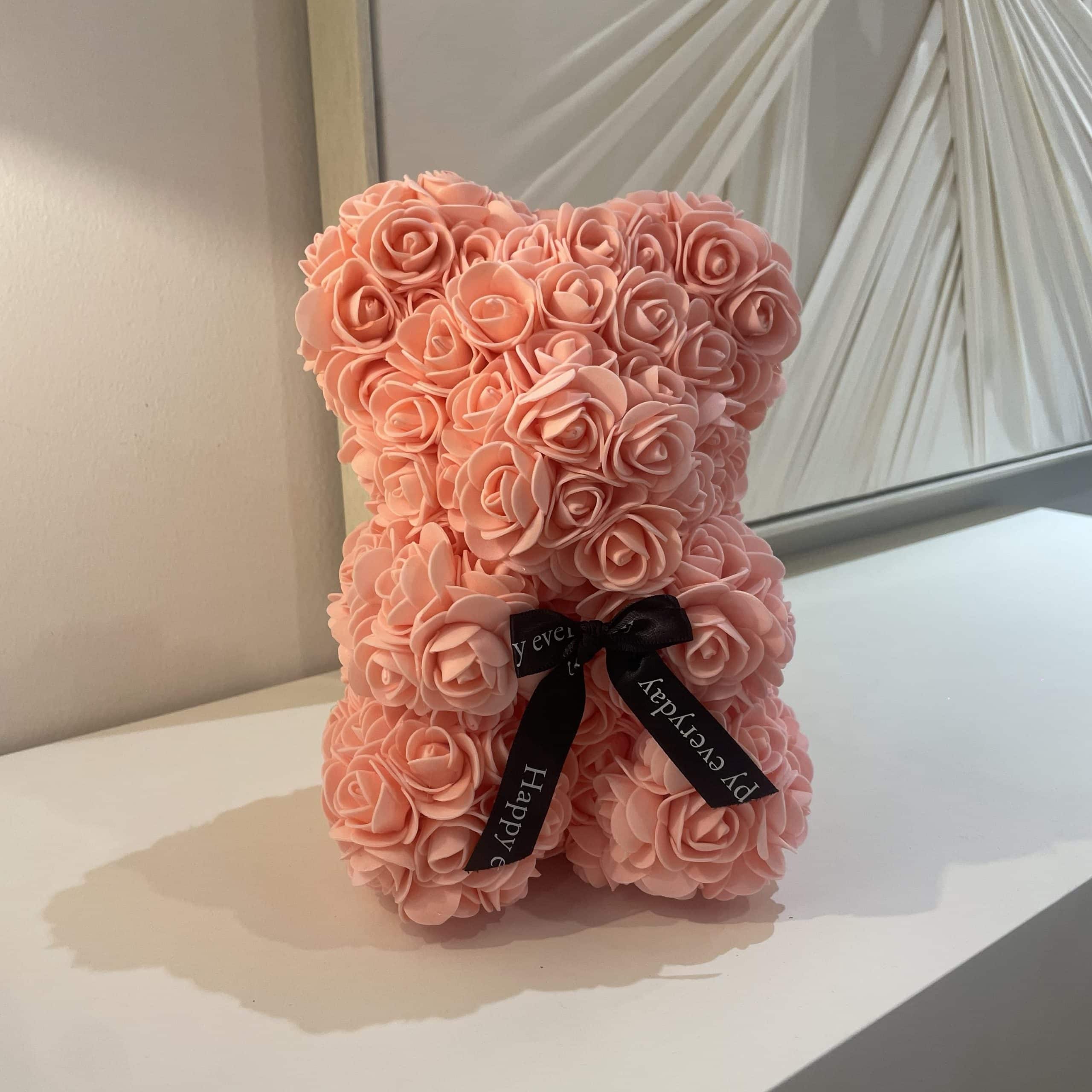 דובי פרחים מעוצב גוון ורוד דובי פרחים מעוצב גוון ורוד