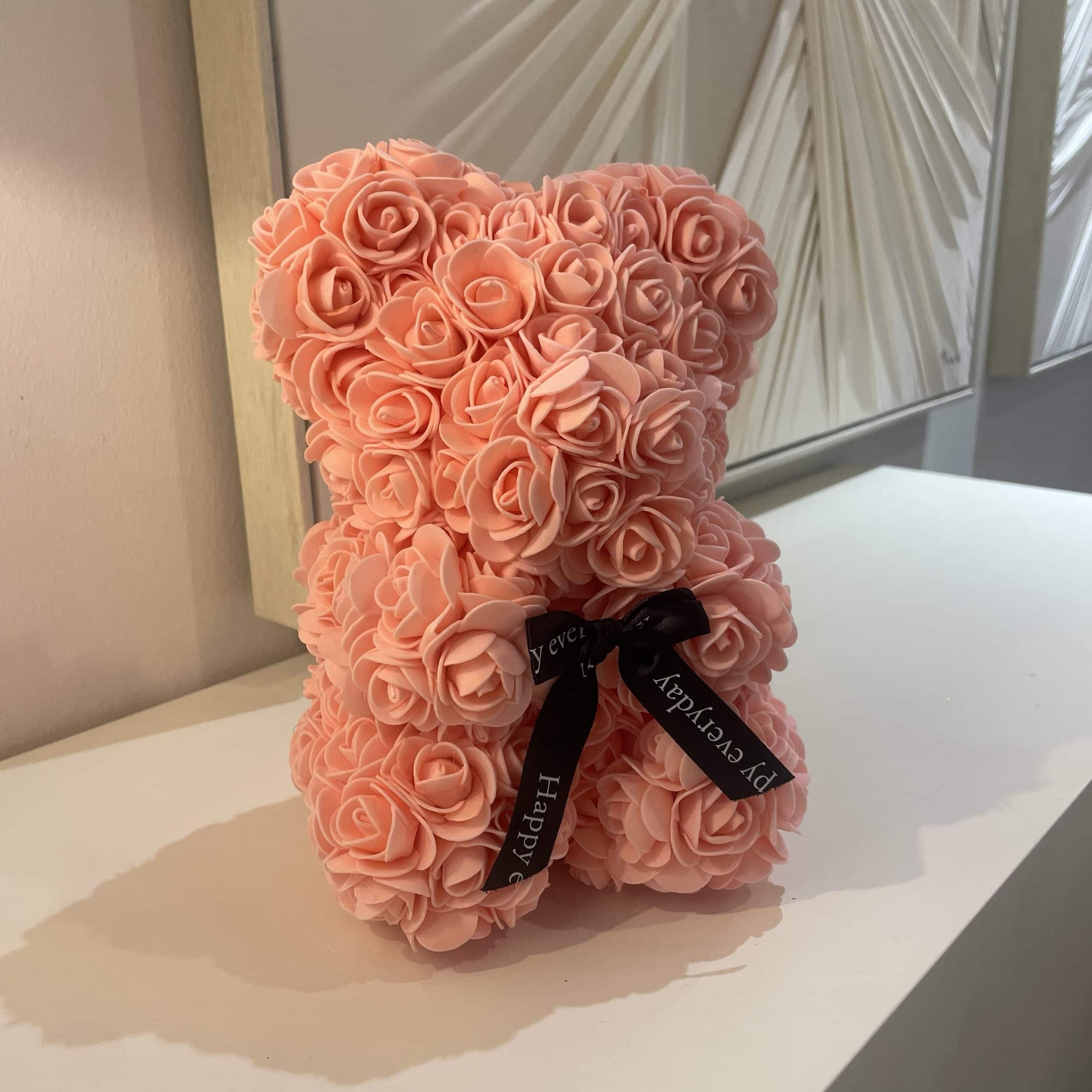 דובי פרחים מעוצב גוון ורוד דובי פרחים מעוצב גוון ורוד