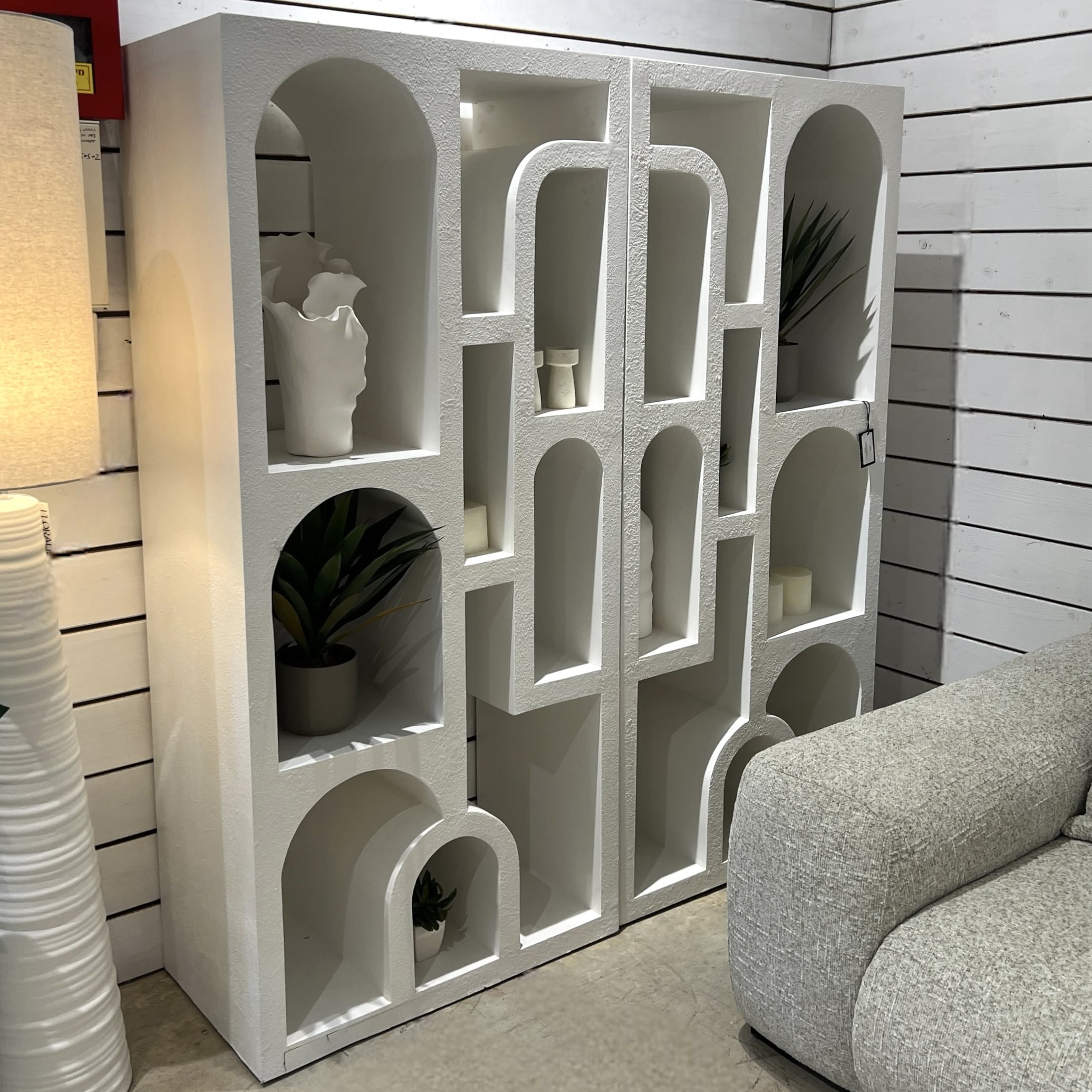 יחידת מדפים גבוהה סהרה בטון חלולה דגם שאנטי יחידת מדפים גבוהה סהרה בטון חלולה דגם שאנטי