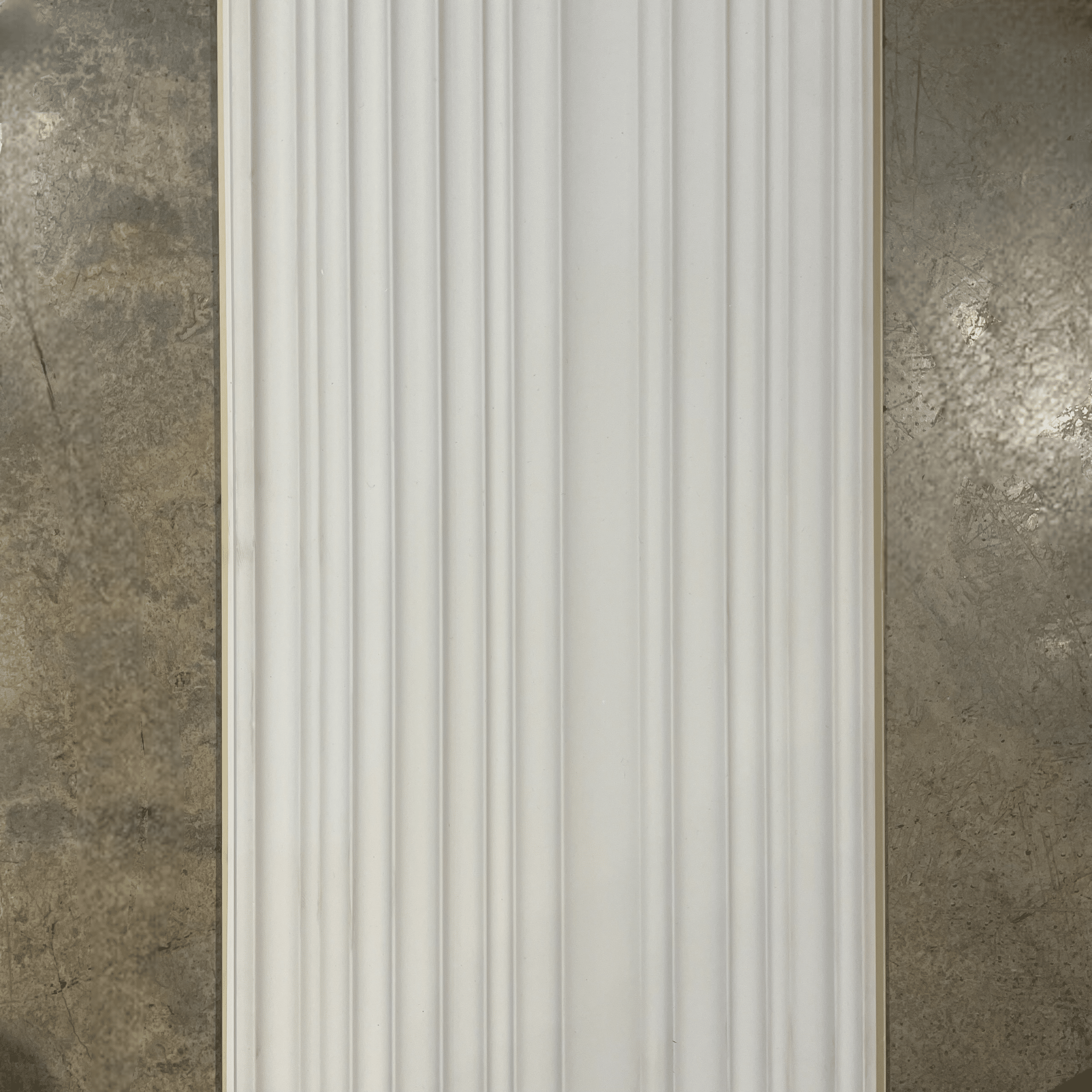 חיפוי קיר מודרני יוקרתי ״רויאל״ לבן 21/290- חדש!