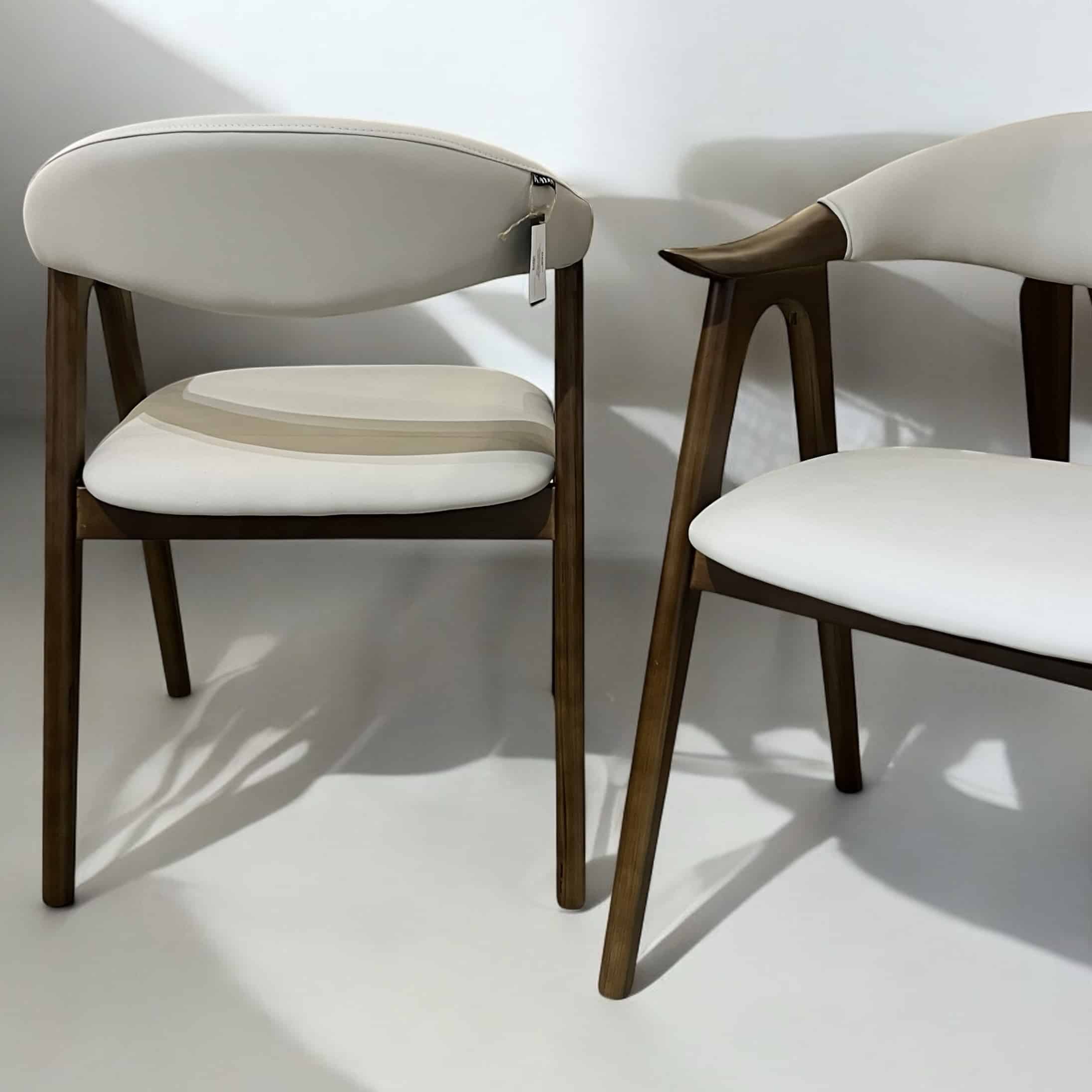 כסא רוק דמוי עור אבן רגל אגוז דגם סופיטל כסא רוק דמוי עור אבן רגל אגוז דגם סופיטל