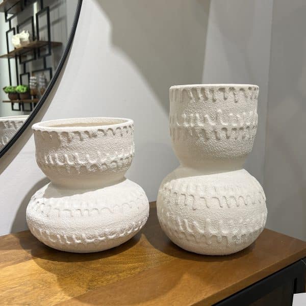 כד קרמיקה מעוצב שמנת בסיס כדור דגם איקו