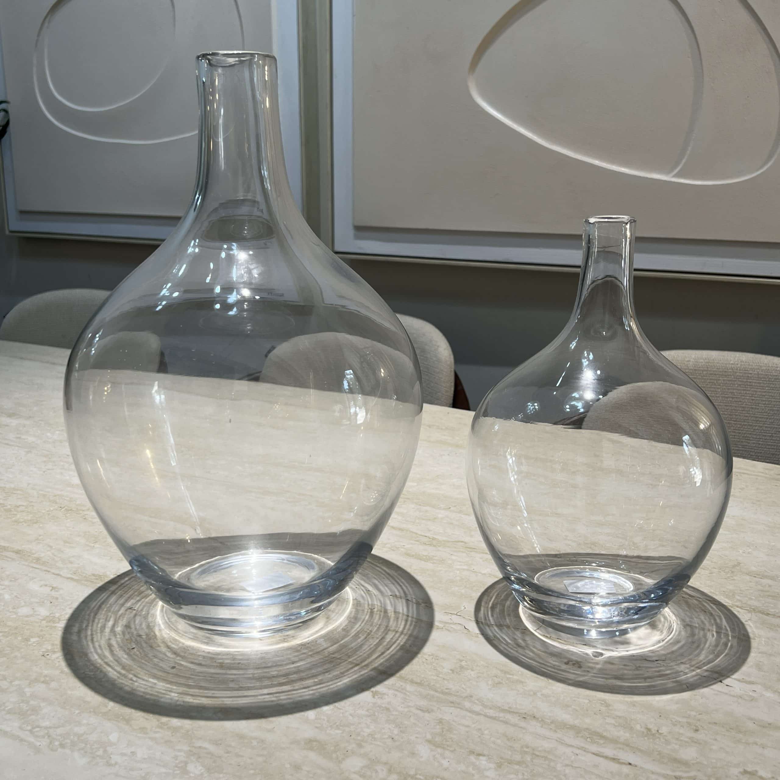 כד זכוכית רחב פיה צרה דגם איקו כד זכוכית רחב פיה צרה דגם איקו