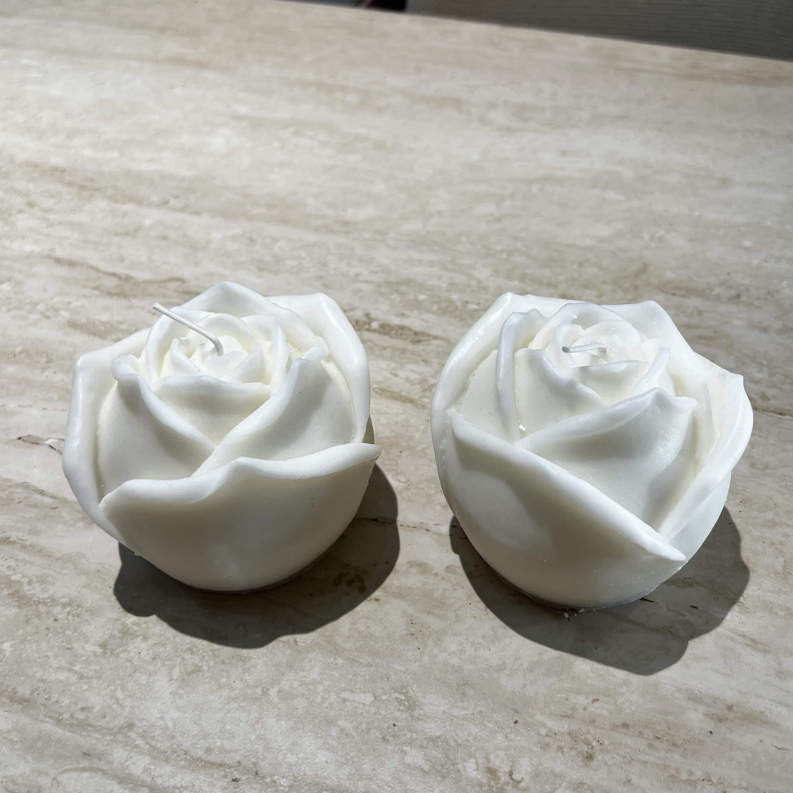 נר ורד שמנת גדול דגם איקו נר ורד שמנת גדול דגם איקו