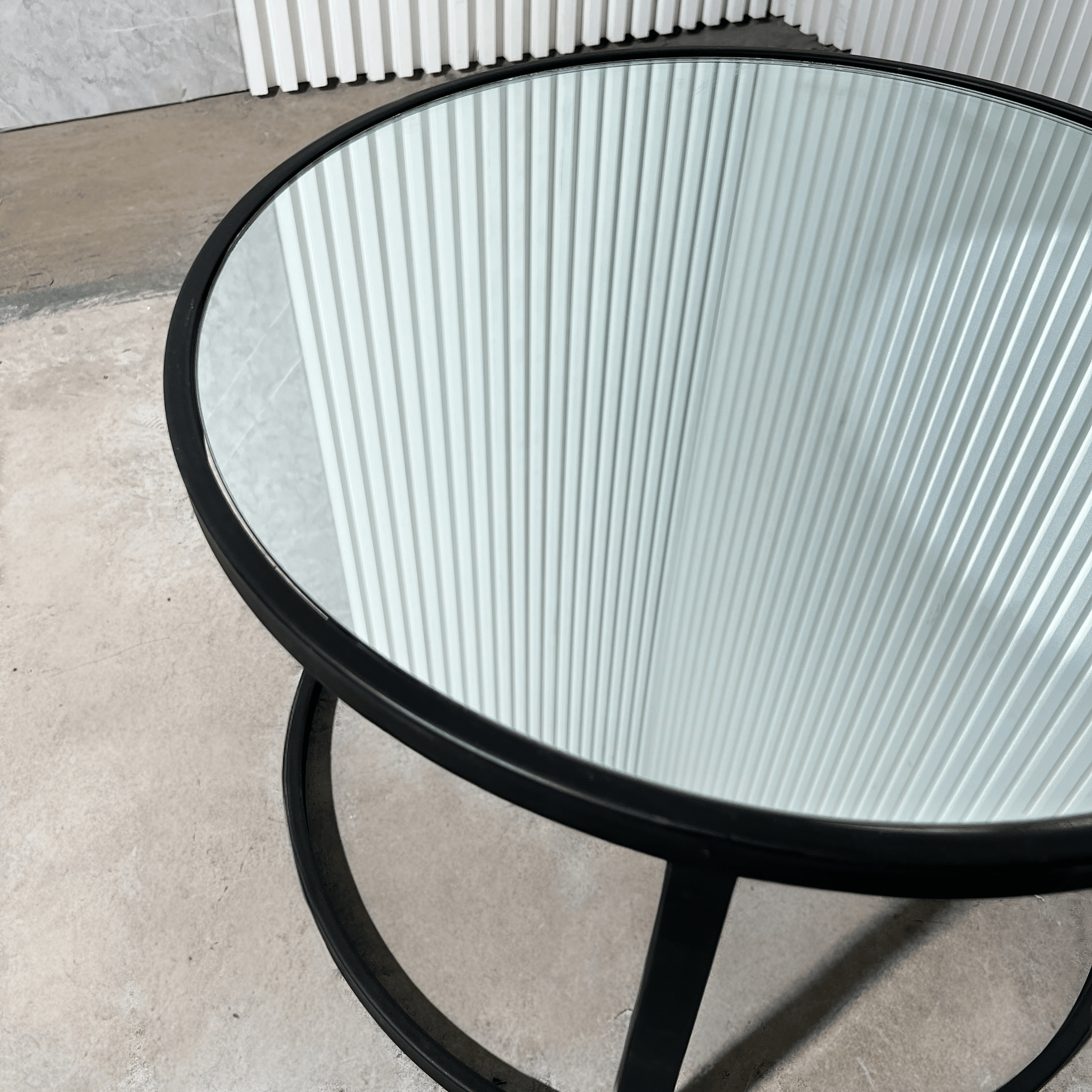 שולחן צד טווין פלטת מראה - חיסול! שולחן צד טווין פלטת מראה - חיסול!