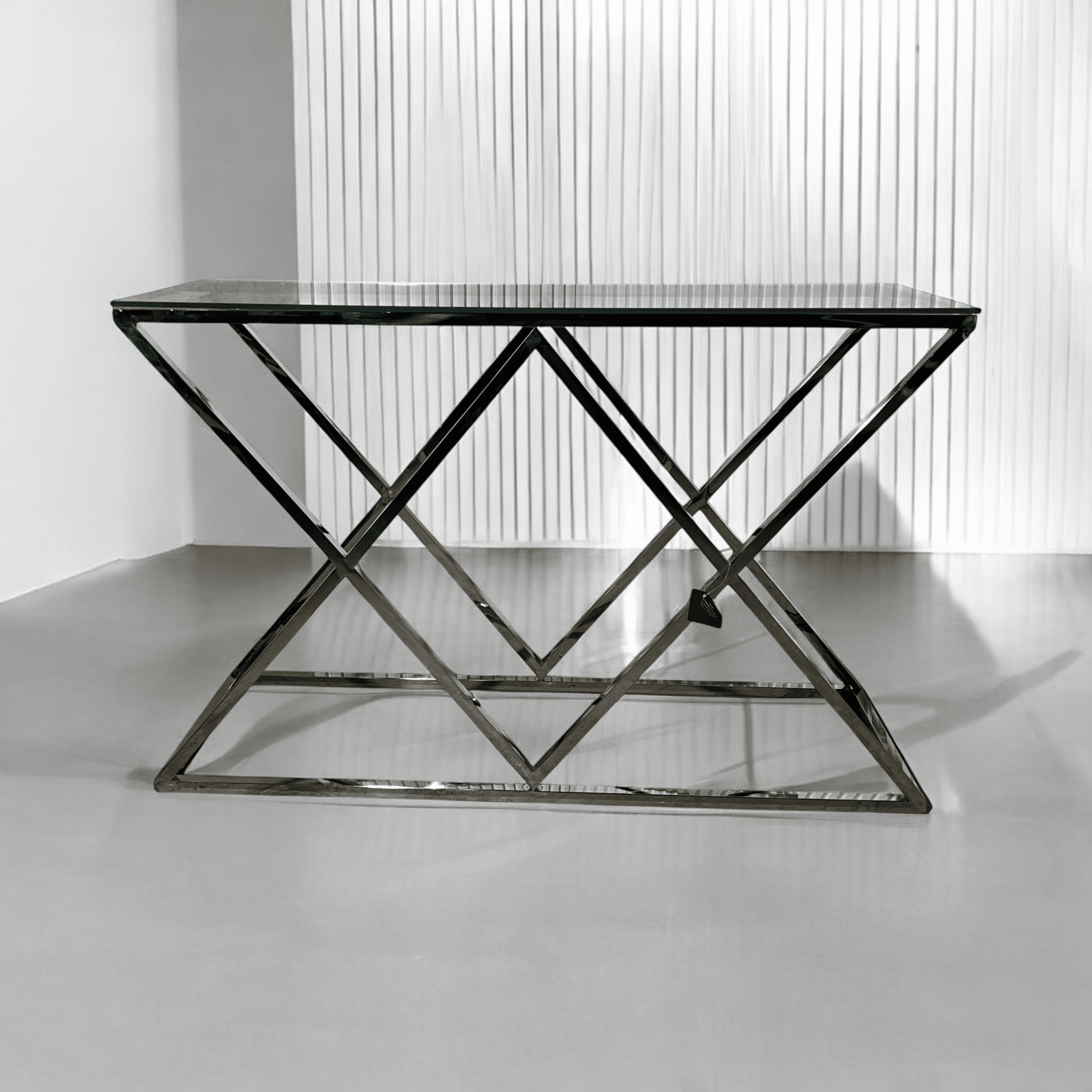 קונסולה דגם יהלום ניקל - אחרונה במלאי!