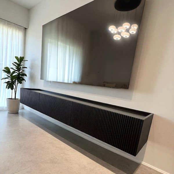 מזנון מעוצב דגם מאריסול חריטה בגוון שחור - עיצוב אישי (גודל עד 240, גוון לבחירה ממניפות טמבור ונירלט)