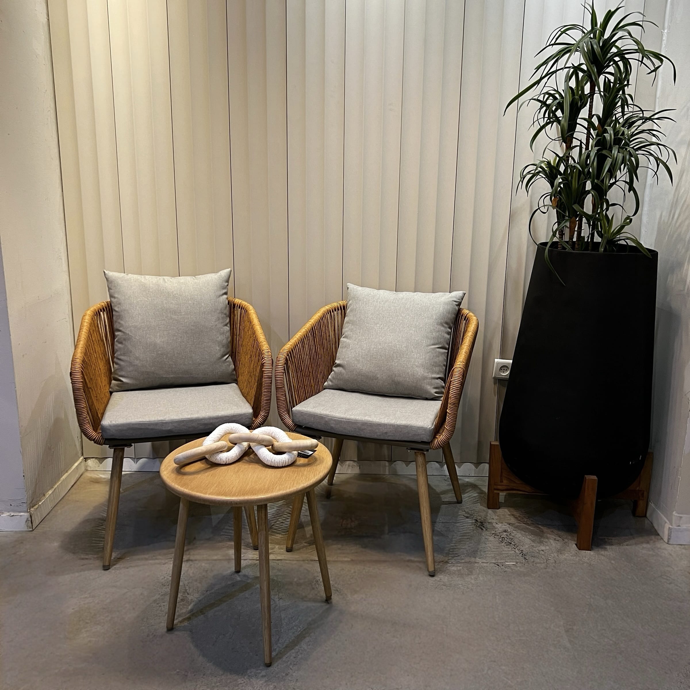 מערכת ישיבה חוץ 3 חלקים גוון אפור וראטן דגם טוסקנה ייבוא קאדו הום מערכת ישיבה חוץ 3 חלקים גוון אפור וראטן דגם טוסקנה ייבוא קאדו הום