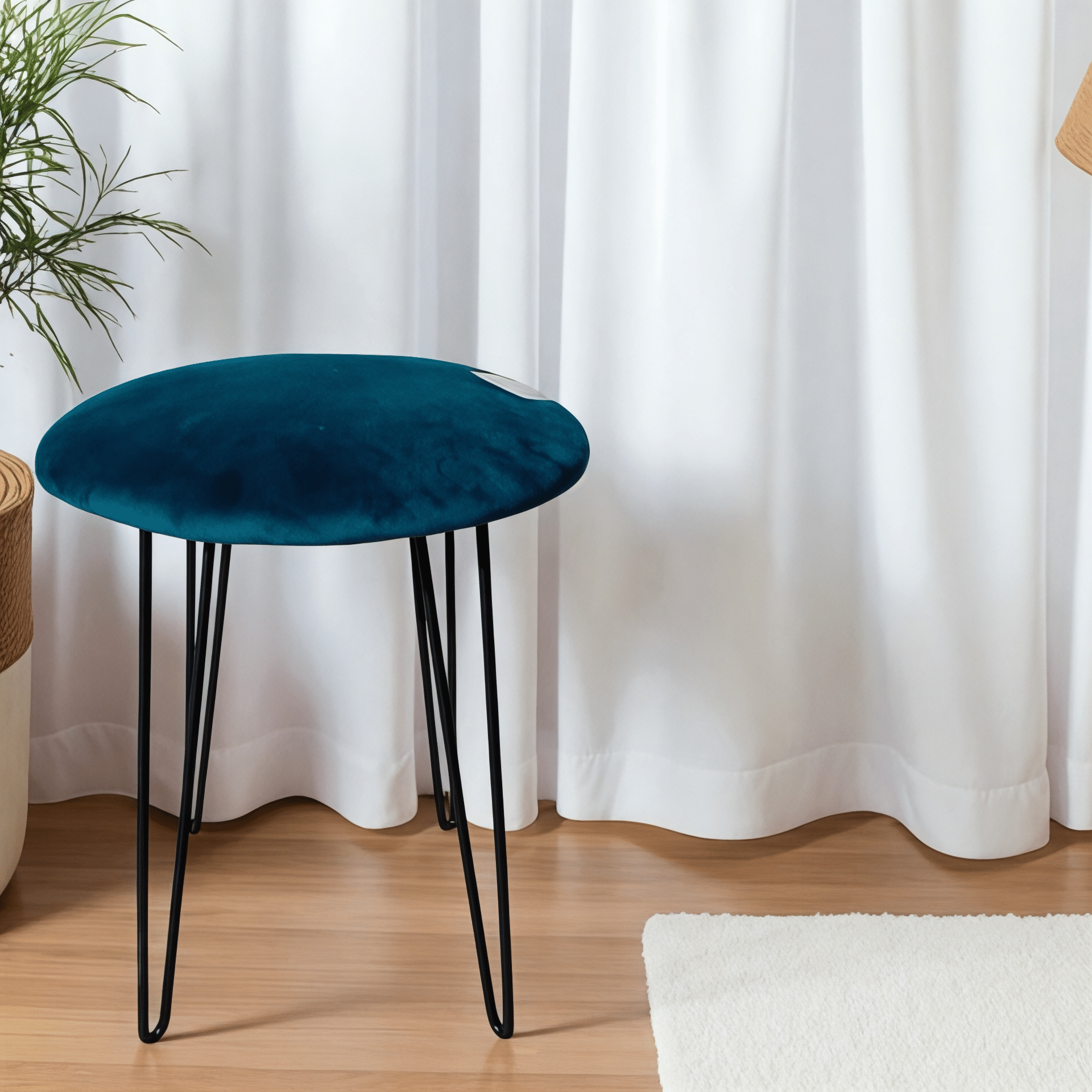 הדום עגול קטן דגם ארט כחול עמוק - SALE חיסול מלאי! הדום עגול קטן דגם ארט כחול עמוק - SALE חיסול מלאי!