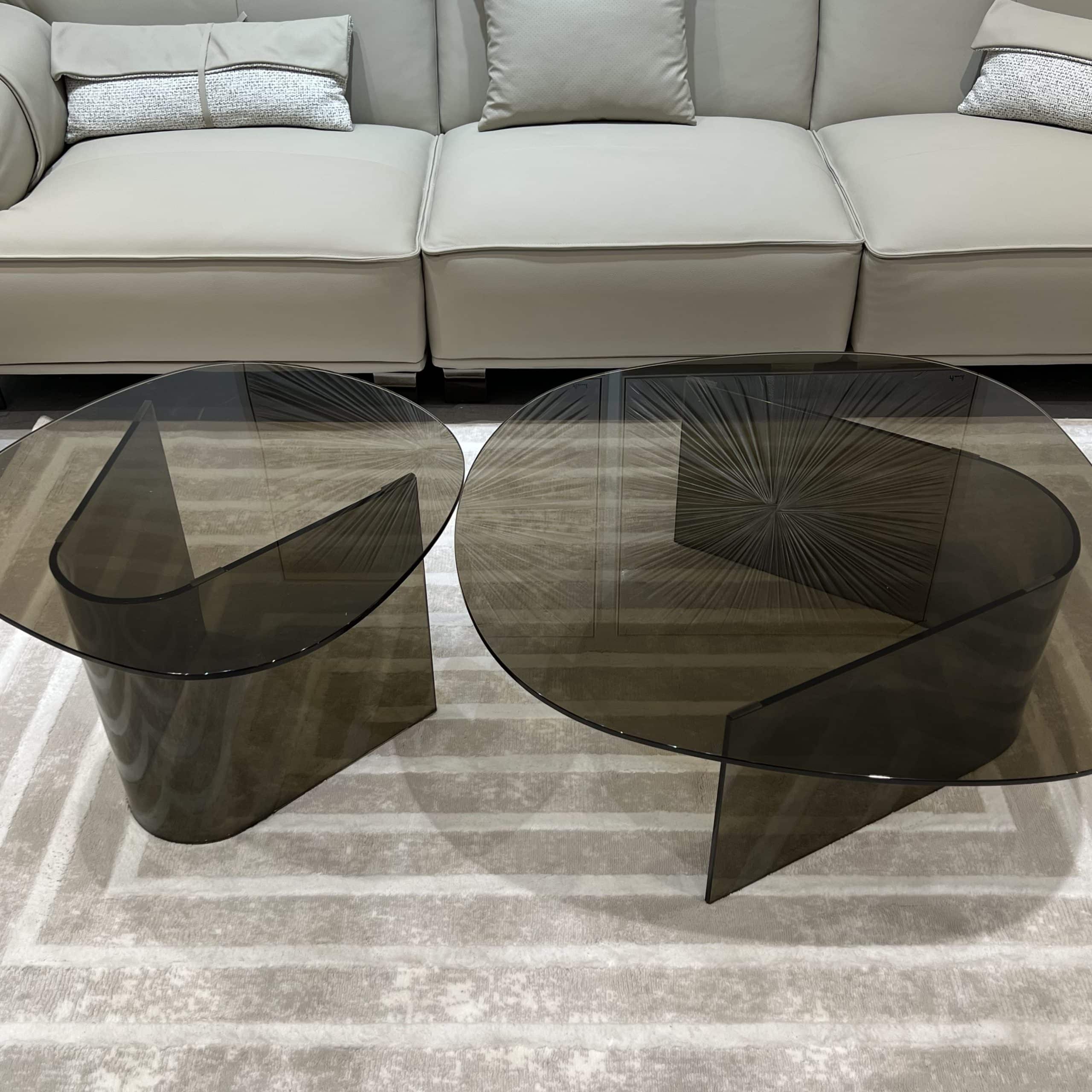 שולחן סלון עגול רגל U זכוכית מחוסמת חומה דגם פלור -הזמנה מוקדמת | מלאי מתחדש 25.10.25 שולחן סלון עגול רגל U זכוכית מחוסמת חומה דגם פלור -הזמנה מוקדמת | מלאי מתחדש 25.10.25