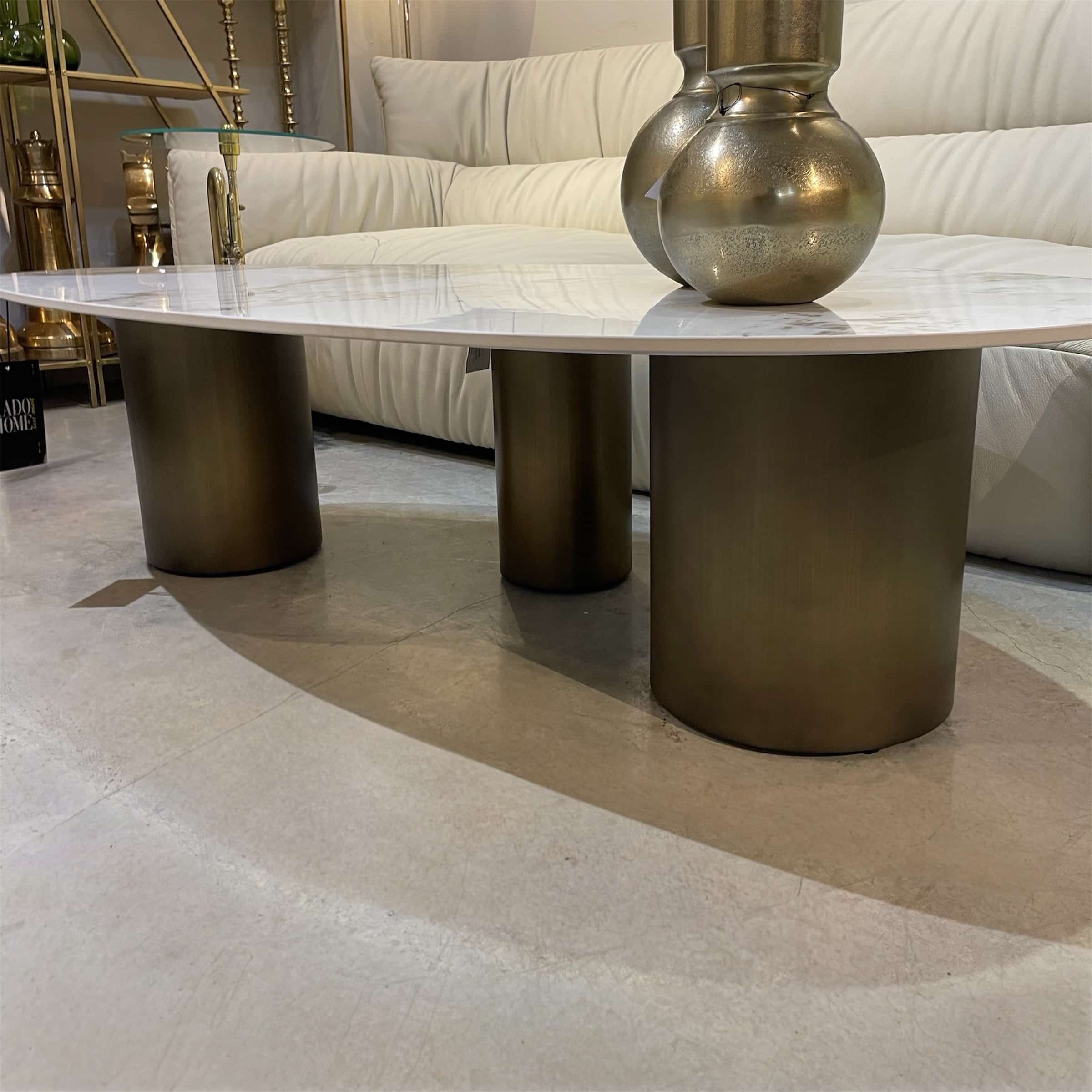 שולחן סלון מרבל מעוצב אובלי דגם סופיטל שולחן סלון מרבל מעוצב אובלי דגם סופיטל