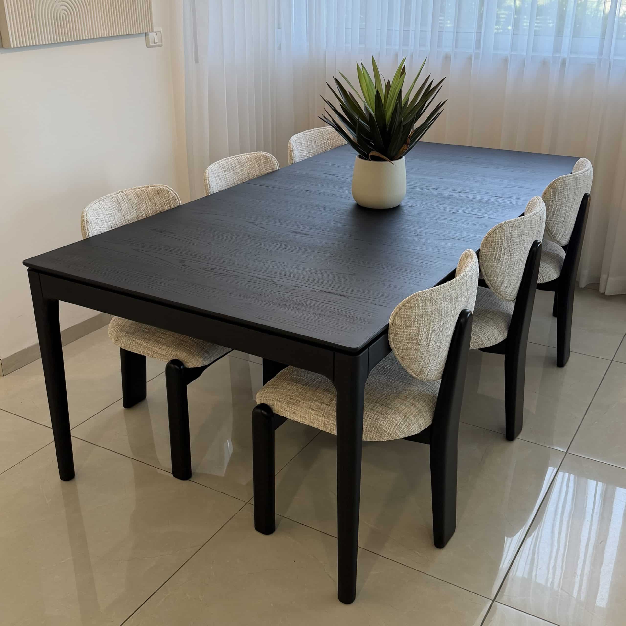 שולחן פינת אוכל מעוצב דגם ריי | בעיצוב אישי