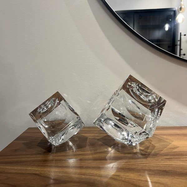 קוביית קרח אקריל שקופה דגם איקו